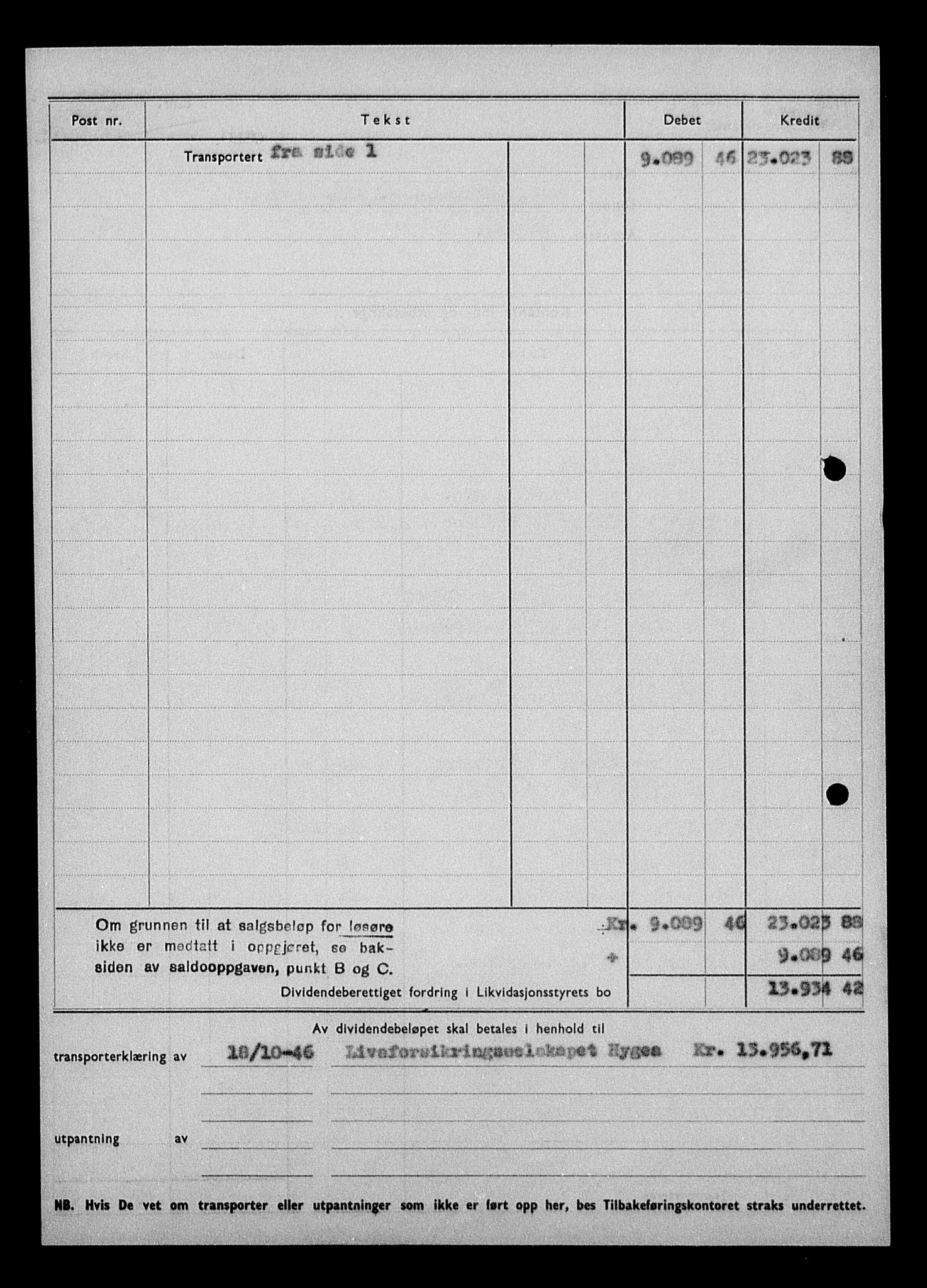 Justisdepartementet, Tilbakeføringskontoret for inndratte formuer, RA/S-1564/H/Hc/Hcd/L1004: --, 1945-1947, s. 464