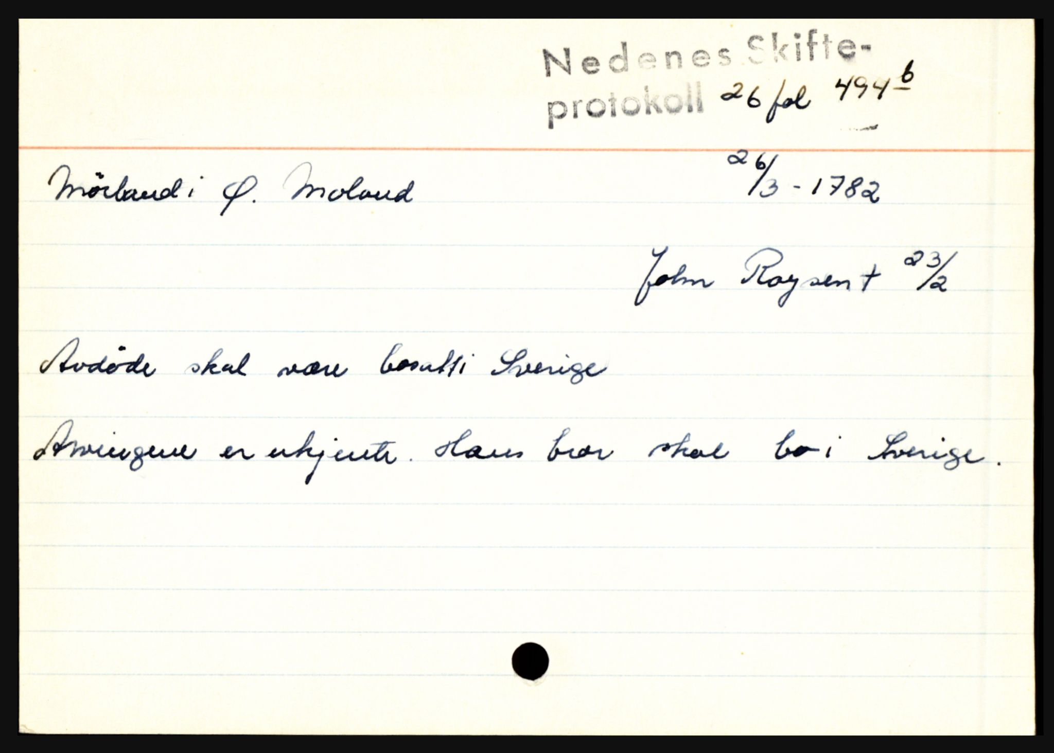 Nedenes sorenskriveri før 1824, AV/SAK-1221-0007/H, s. 21013
