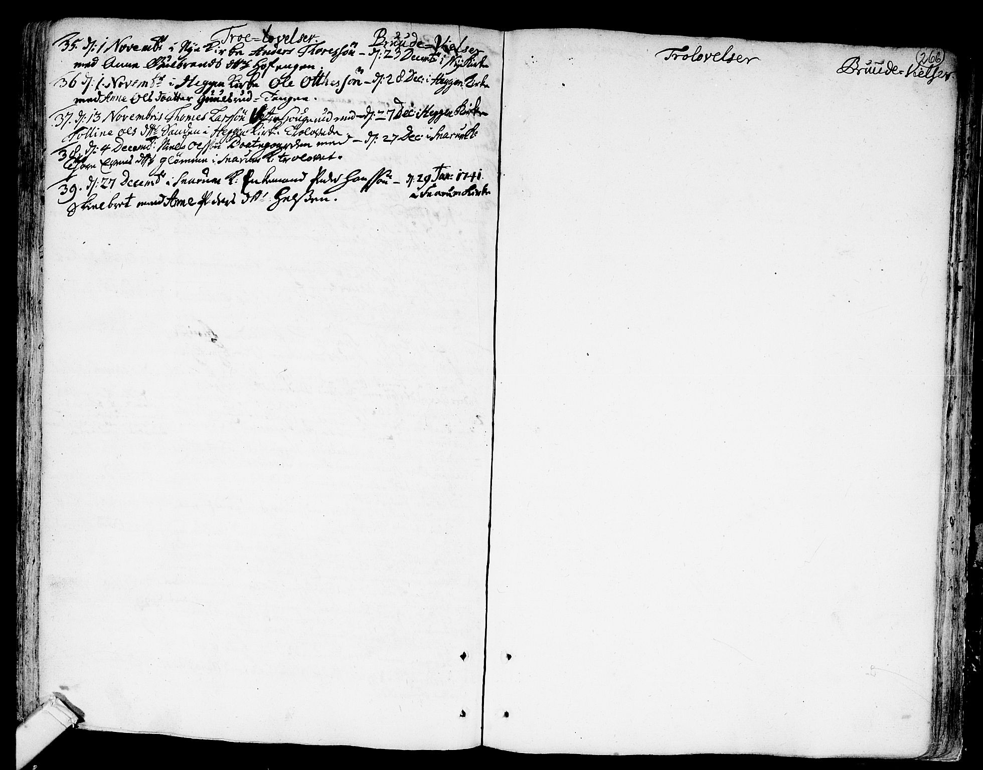 Modum kirkebøker, SAKO/A-234/F/Fa/L0001: Ministerialbok nr. 1, 1712-1740, s. 266