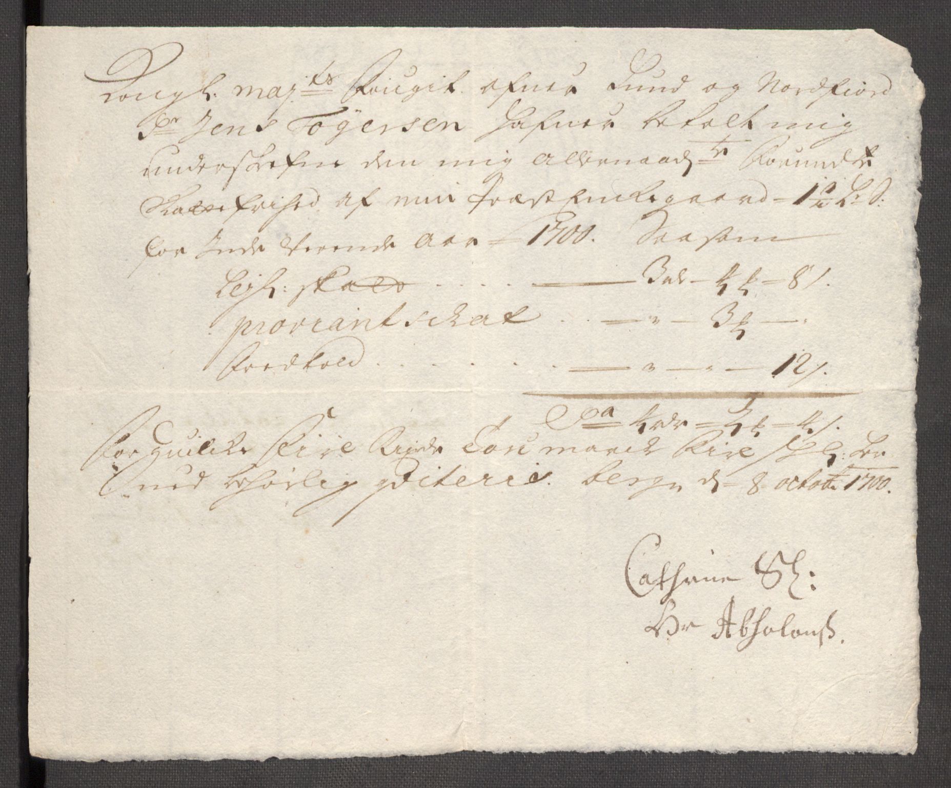 Rentekammeret inntil 1814, Reviderte regnskaper, Fogderegnskap, AV/RA-EA-4092/R53/L3425: Fogderegnskap Sunn- og Nordfjord, 1700-1701, s. 240