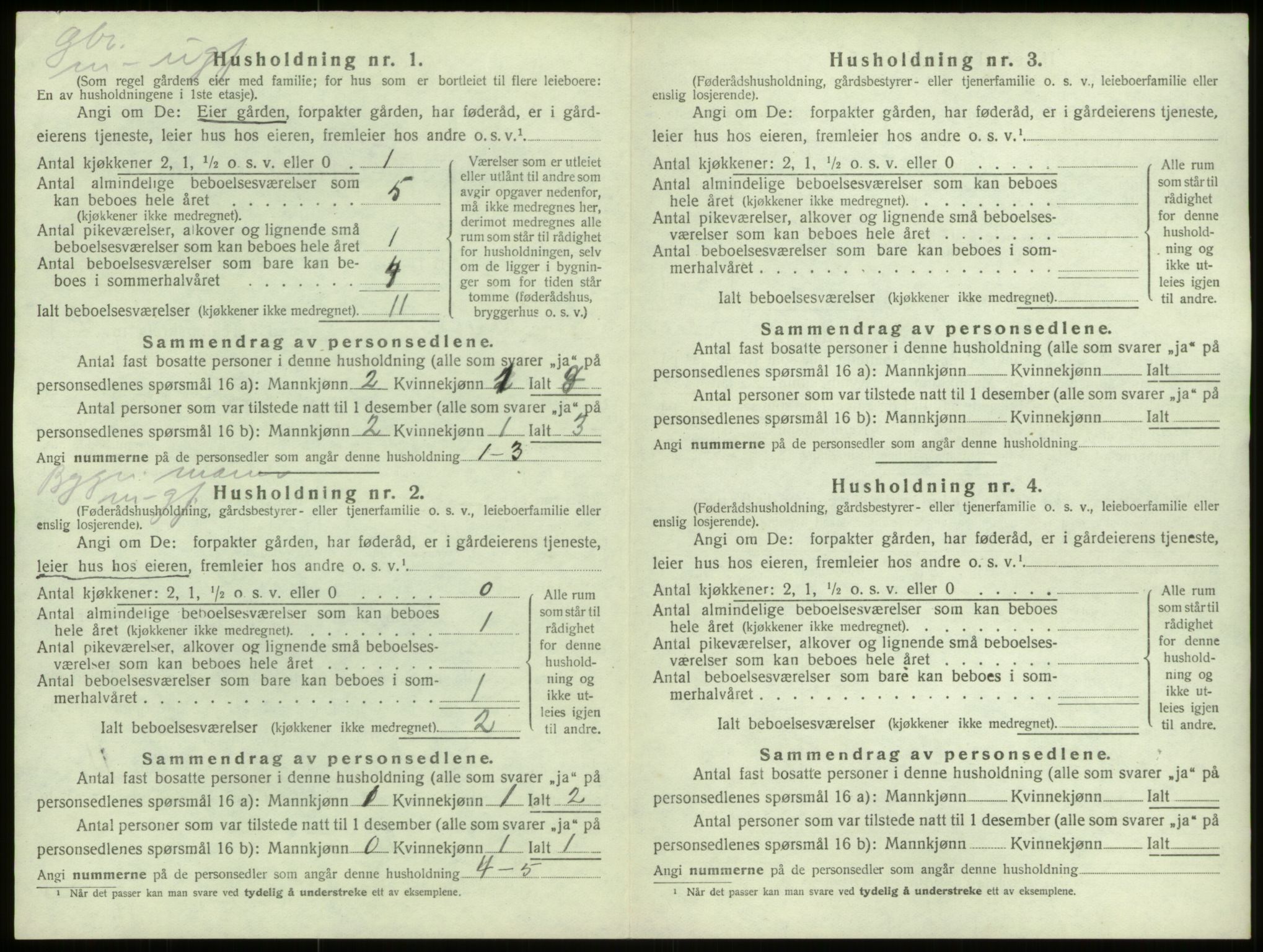 SAB, Folketelling 1920 for 1442 Davik herred, 1920, s. 81