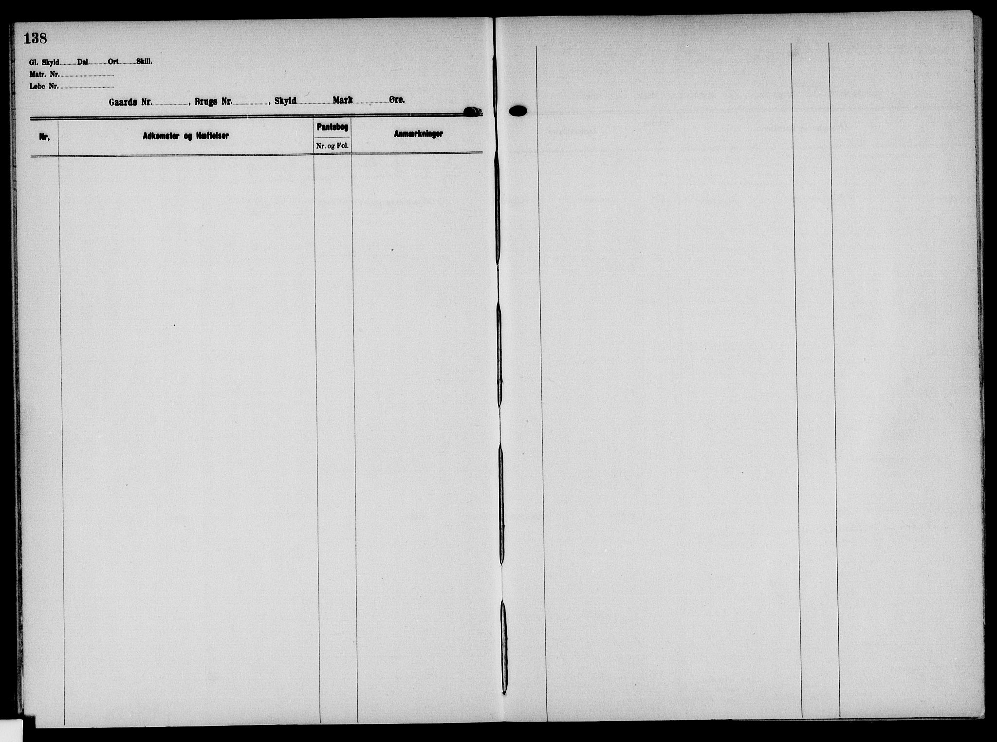 Solør tingrett, AV/SAH-TING-008/H/Ha/Hak/L0004: Panteregister nr. IV, 1900-1935, s. 138