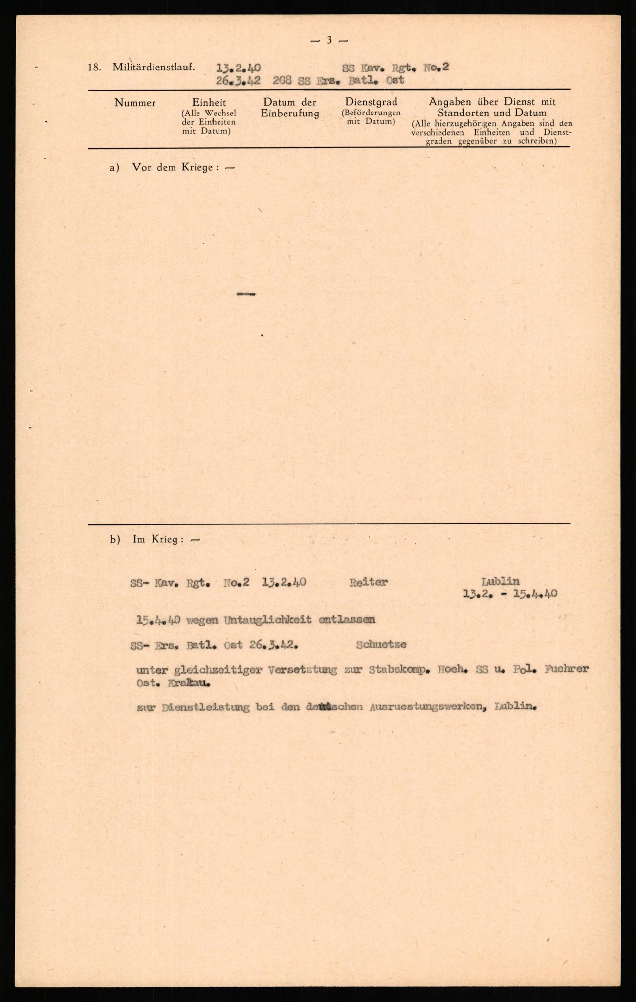 Forsvaret, Forsvarets overkommando II, AV/RA-RAFA-3915/D/Db/L0016: CI Questionaires. Tyske okkupasjonsstyrker i Norge. Tyskere., 1945-1946, s. 848