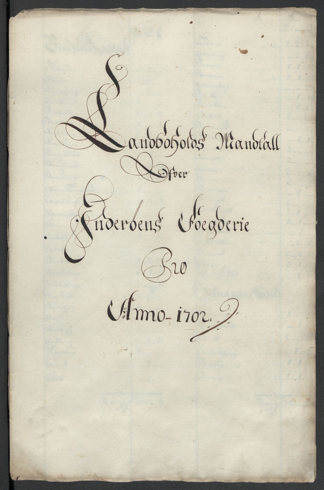 Rentekammeret inntil 1814, Reviderte regnskaper, Fogderegnskap, RA/EA-4092/R63/L4312: Fogderegnskap Inderøy, 1701-1702, s. 389