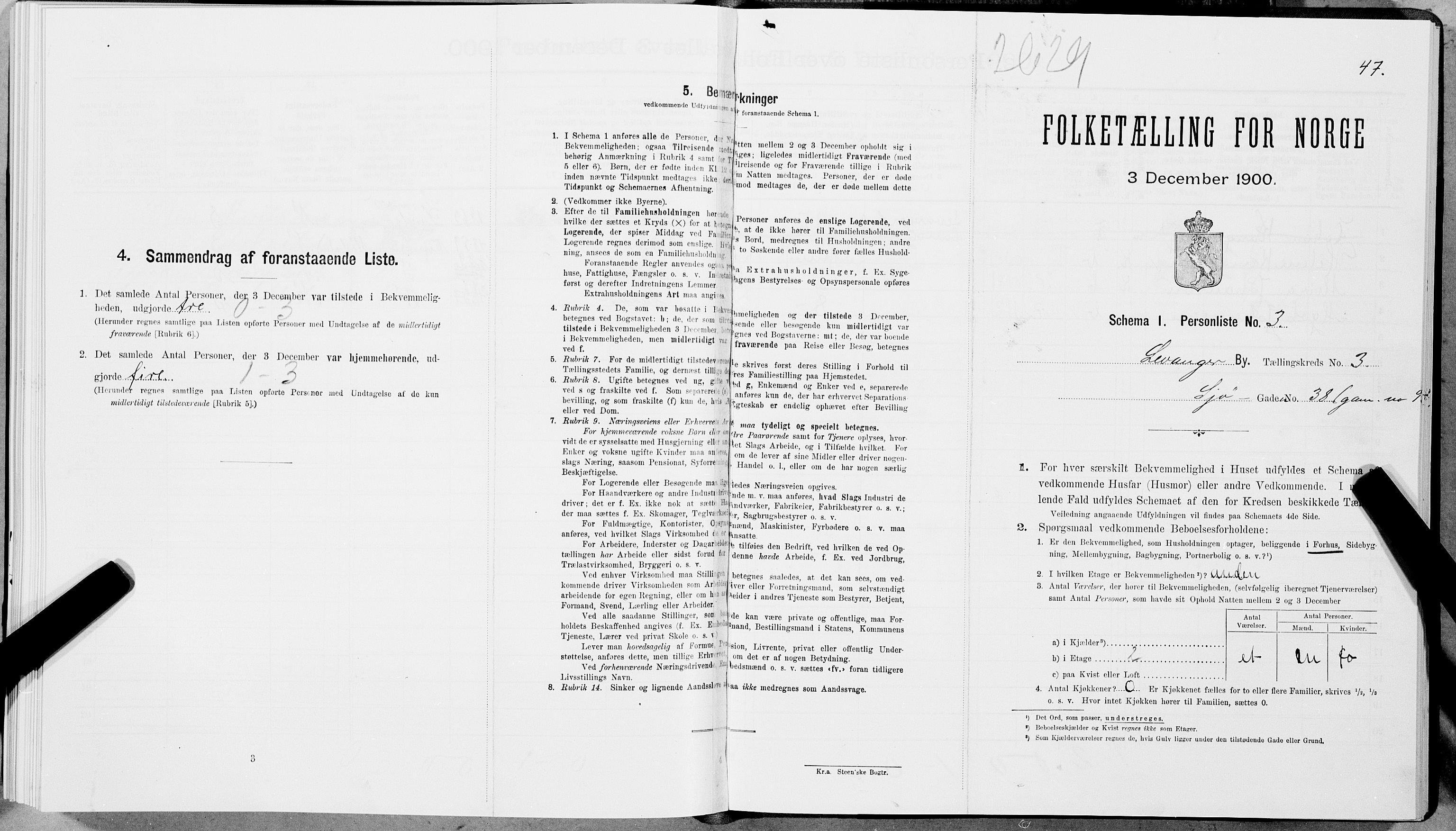SAT, Folketelling 1900 for 1701 Levanger kjøpstad, 1900, s. 392