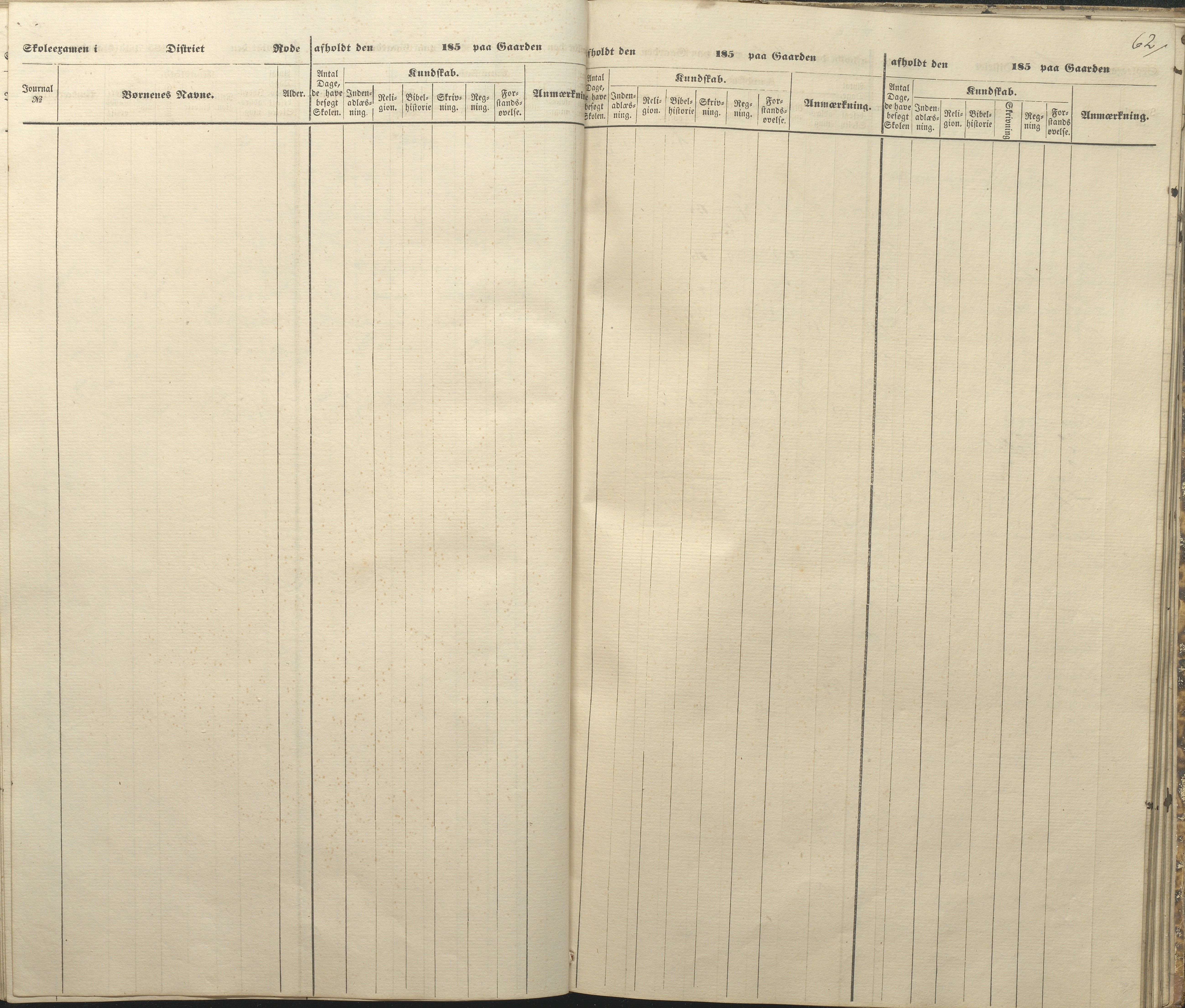 Øyestad kommune frem til 1979, AAKS/KA0920-PK/06/06A/L0047: Eksamensprotokoll, 1855-1865, s. 56