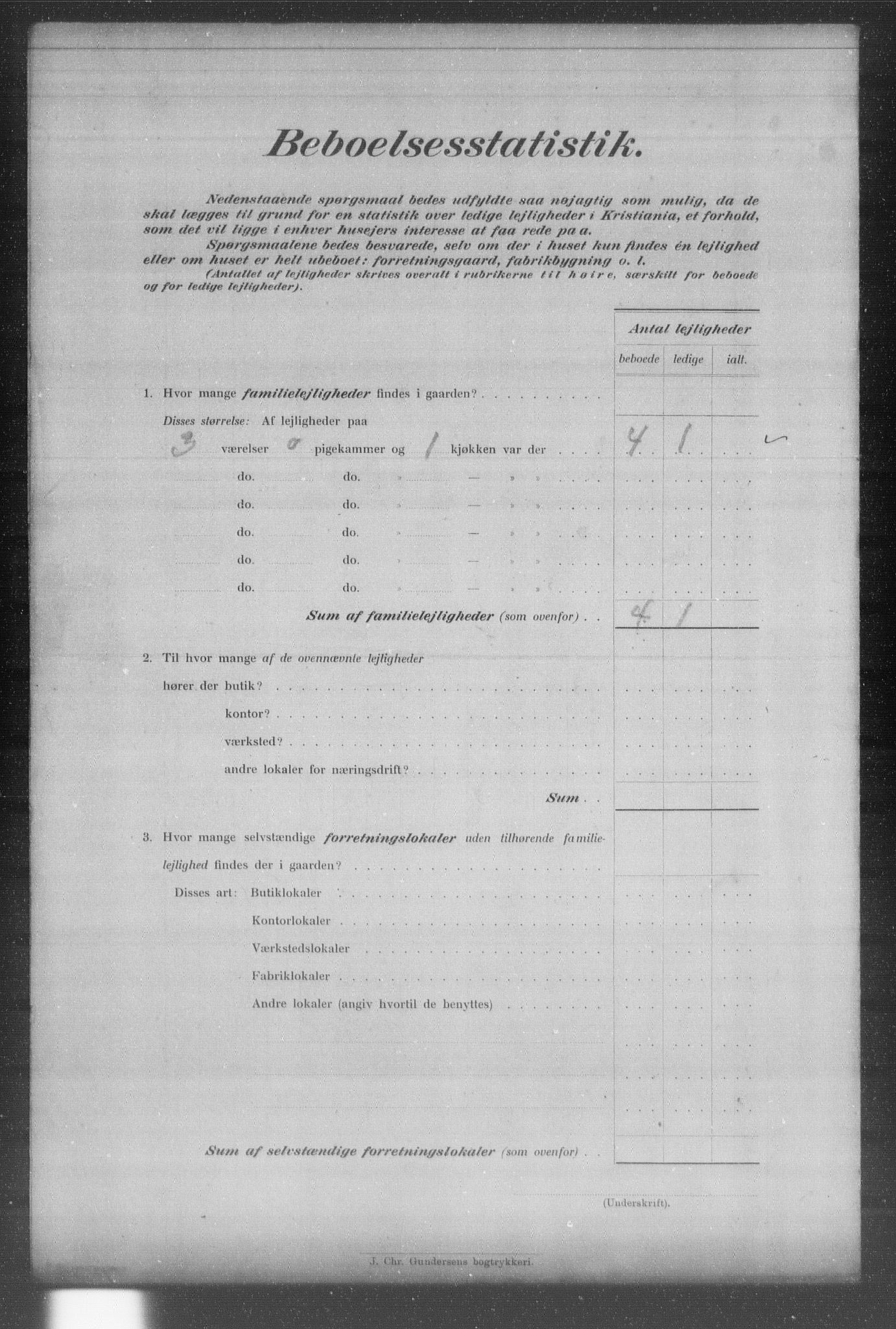 OBA, Kommunal folketelling 31.12.1903 for Kristiania kjøpstad, 1903, s. 21486