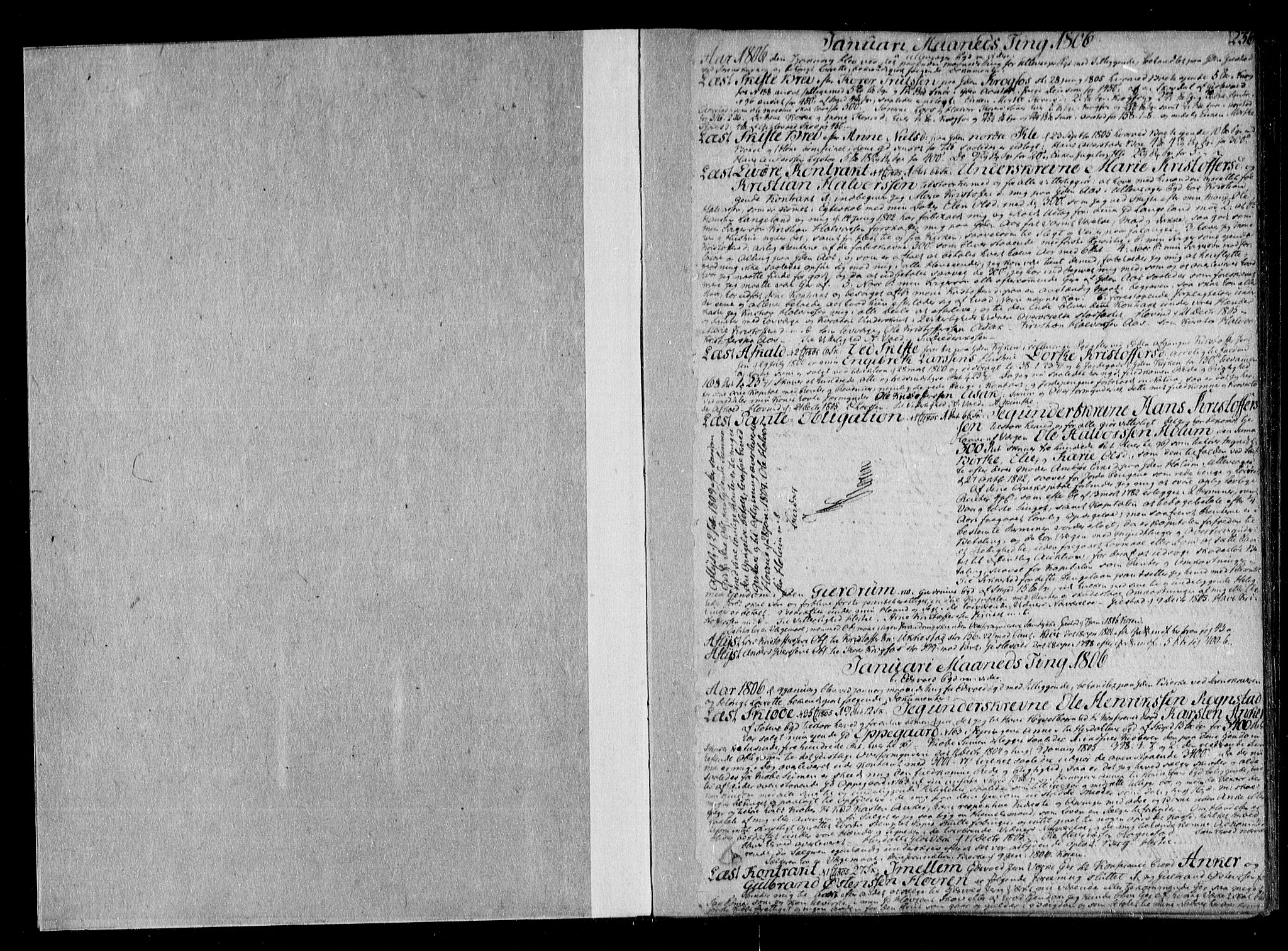 Øvre Romerike sorenskriveri, AV/SAO-A-10649/G/Gb/L0006b: Pantebok nr. 6b, 1806-1812, s. 236
