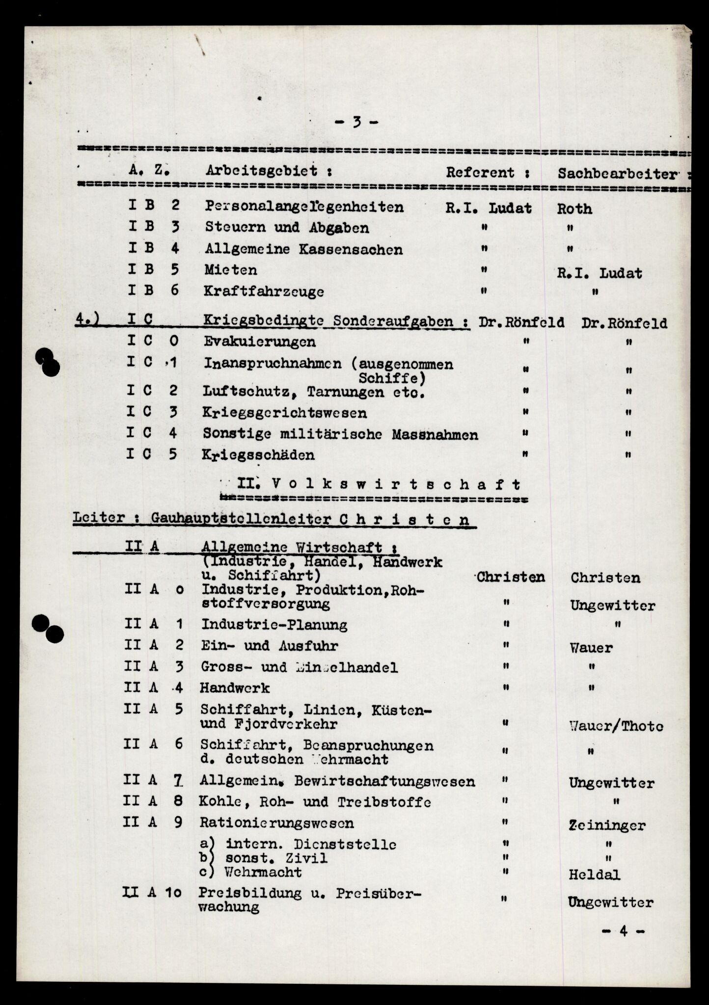 Forsvarets Overkommando. 2 kontor. Arkiv 11.4. Spredte tyske arkivsaker, AV/RA-RAFA-7031/D/Dar/Darb/L0005: Reichskommissariat., 1940-1945, s. 1182