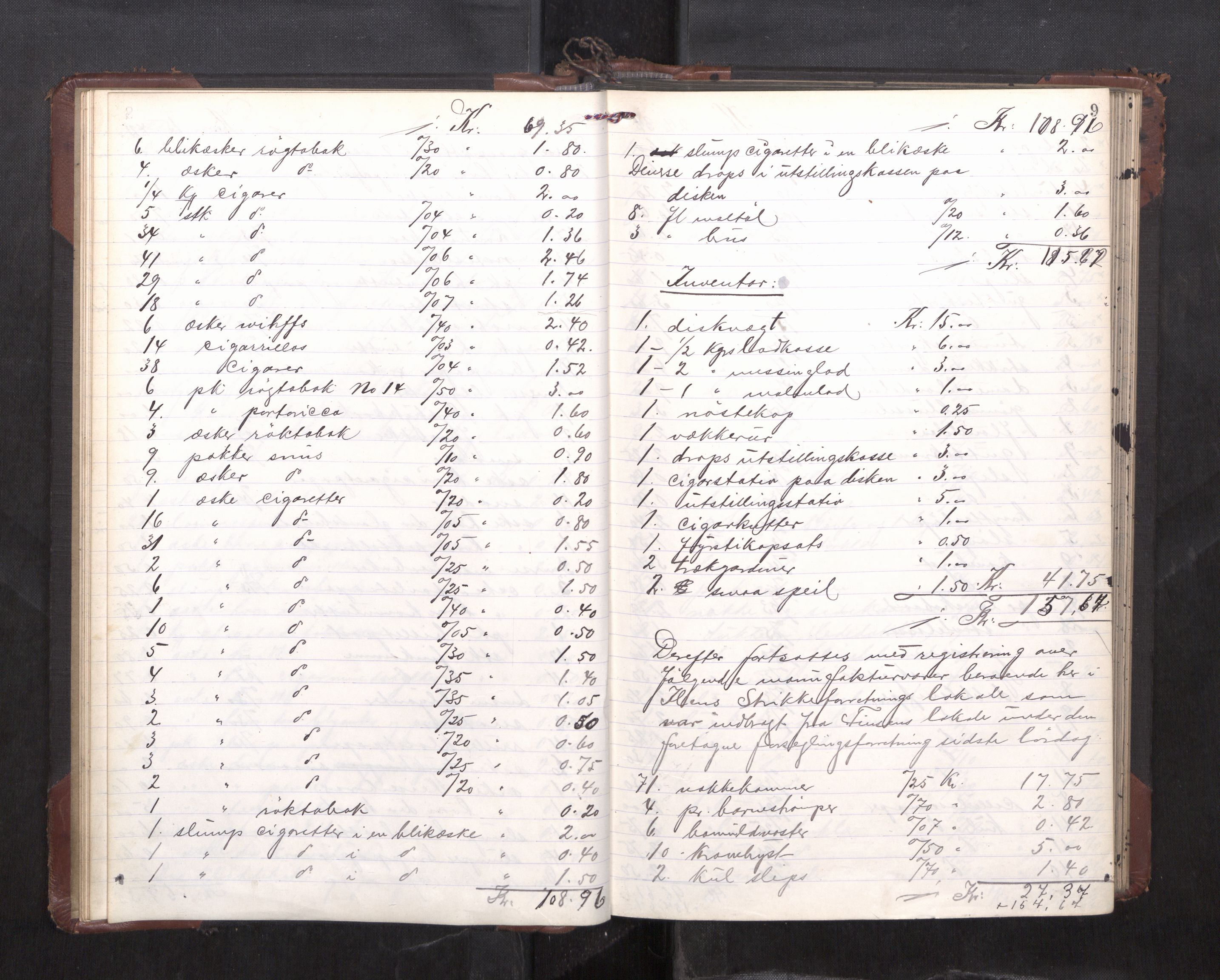 Trondheim byfogd, AV/SAT-A-0003/1/3/3C/L0036: Skifteregistreringsprotokoll - 14/4-24/9. (u/ register), 1915-1918, s. 9