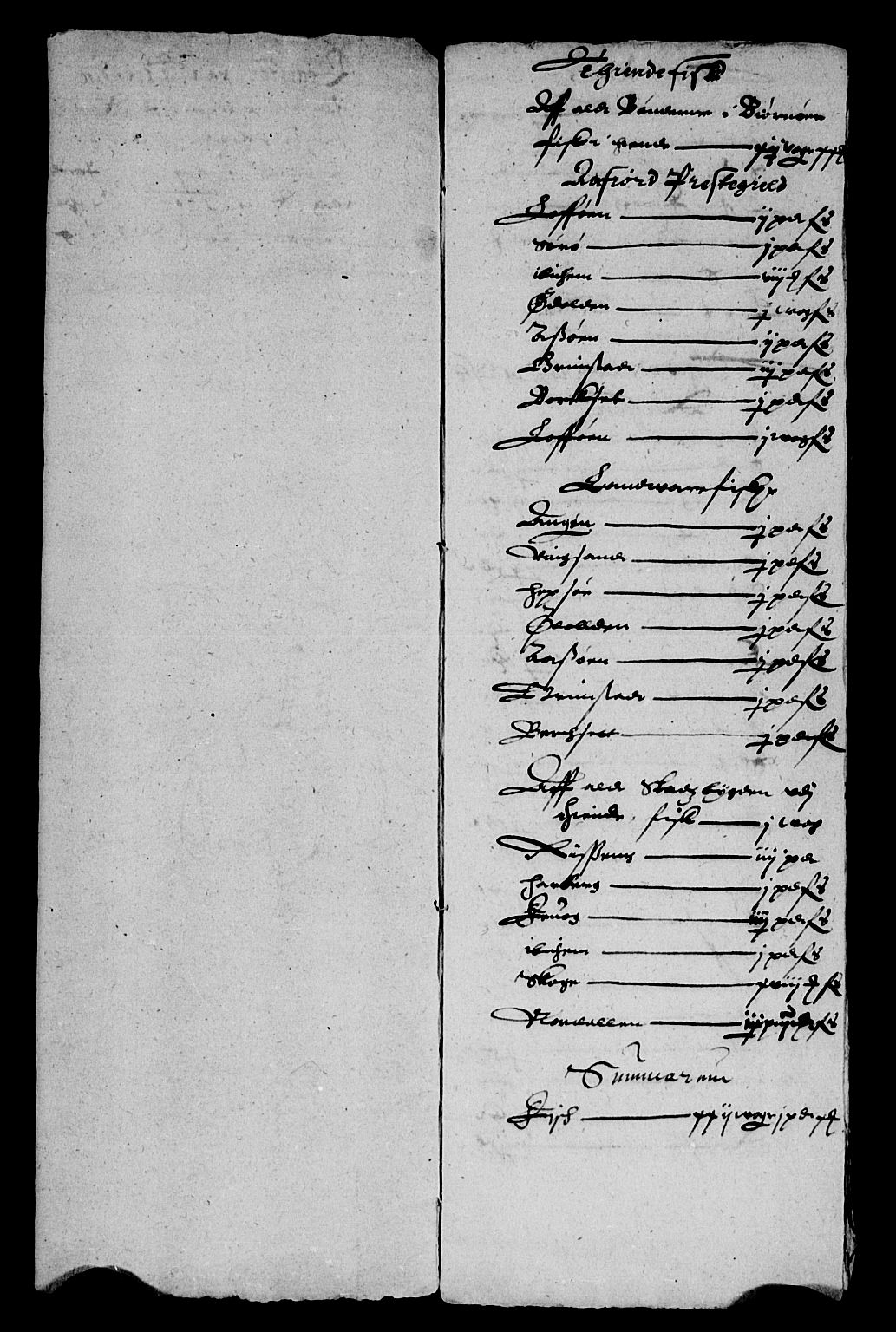 Rentekammeret inntil 1814, Reviderte regnskaper, Lensregnskaper, RA/EA-5023/R/Rb/Rby/L0001: Reins kloster len; Bakke kloster len, 1564-1652