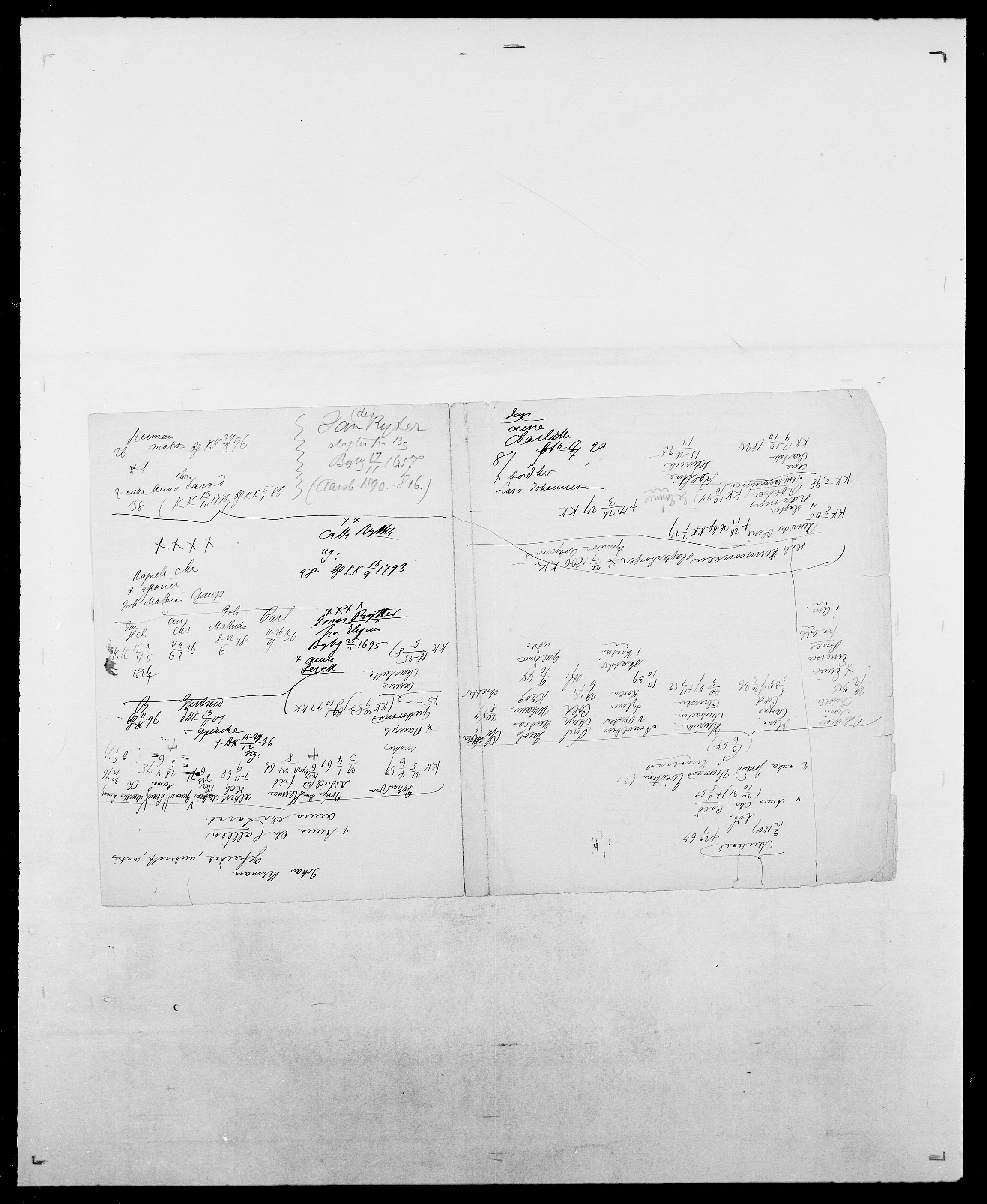 Delgobe, Charles Antoine - samling, AV/SAO-PAO-0038/D/Da/L0033: Roald - Røyem, s. 598