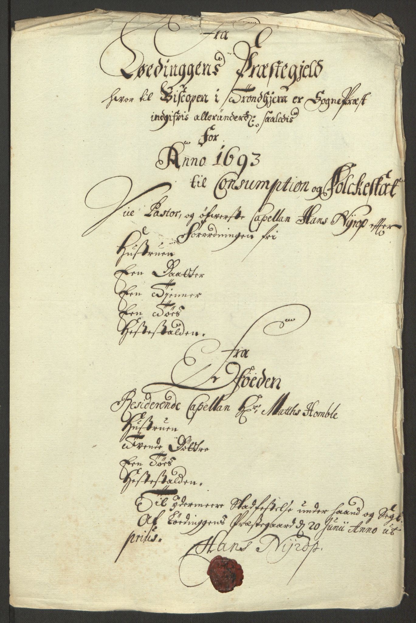 Rentekammeret inntil 1814, Reviderte regnskaper, Fogderegnskap, AV/RA-EA-4092/R66/L4577: Fogderegnskap Salten, 1691-1693, s. 319