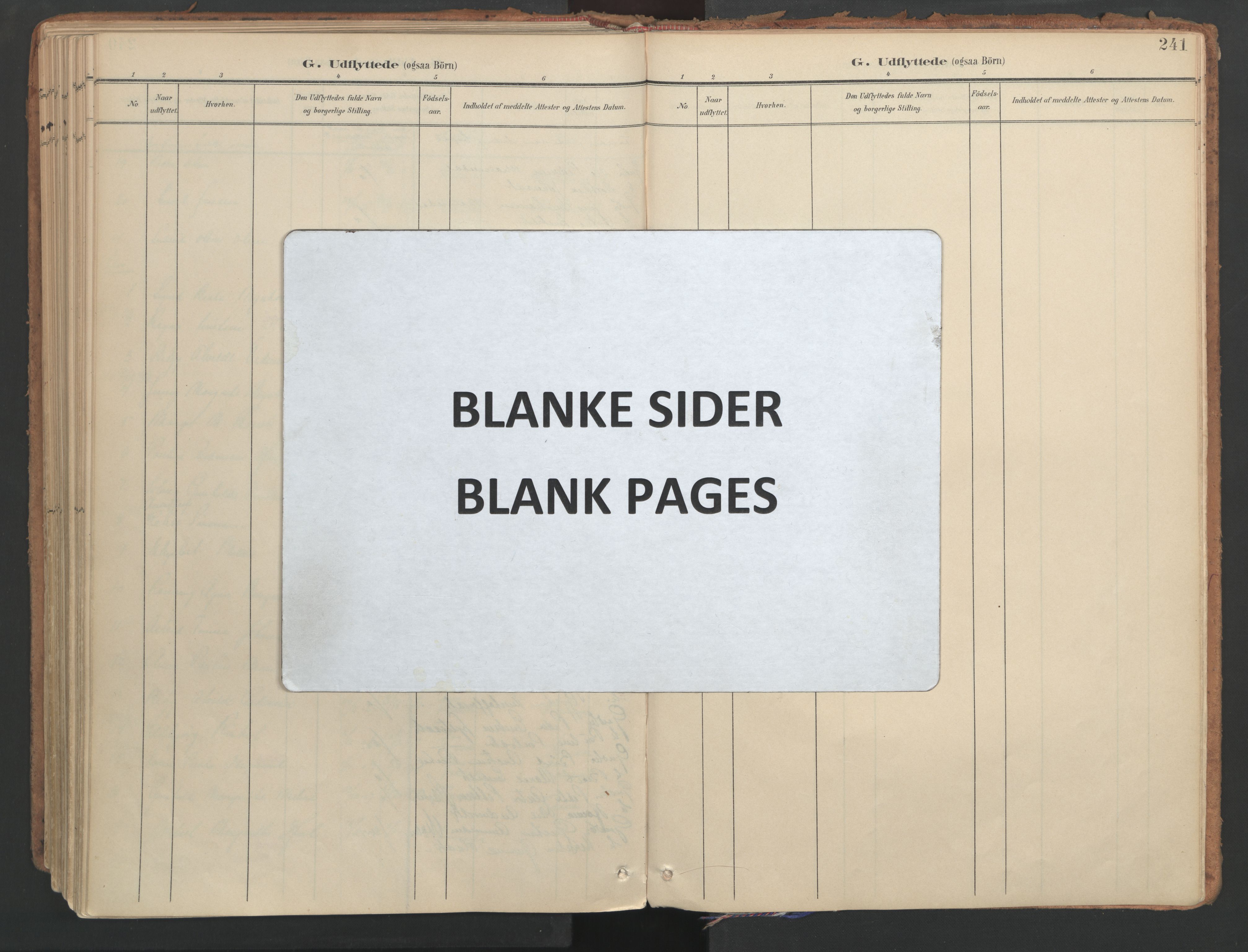 Ministerialprotokoller, klokkerbøker og fødselsregistre - Møre og Romsdal, AV/SAT-A-1454/564/L0741: Ministerialbok nr. 564A02, 1900-1976, s. 241