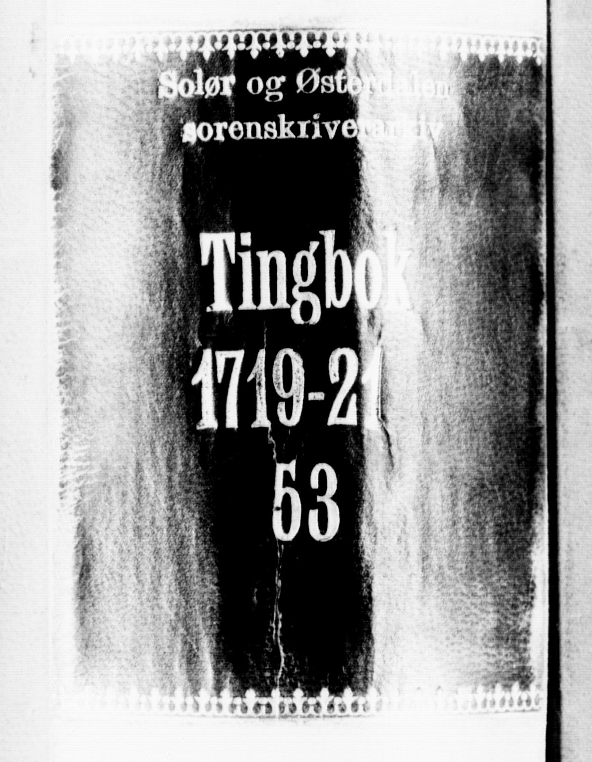 Solør og Østerdalen sorenskriveri, SAH/TING-024/G/Gb/L0053: Tingbok, 1719-1721