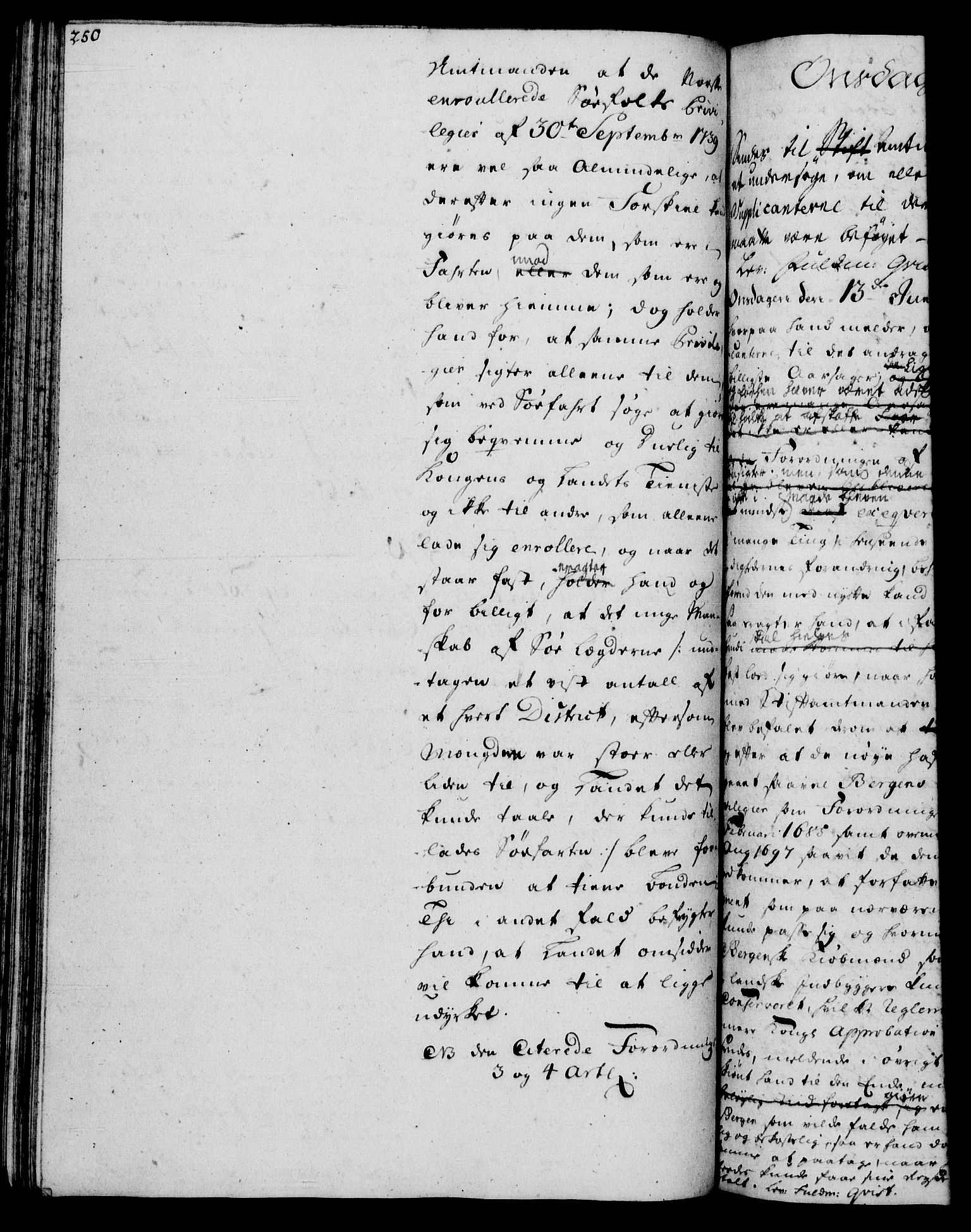 Rentekammeret, Kammerkanselliet, RA/EA-3111/G/Gh/Gha/L0031: Norsk ekstraktmemorialprotokoll (merket RK 53.76), 1751-1753, s. 250