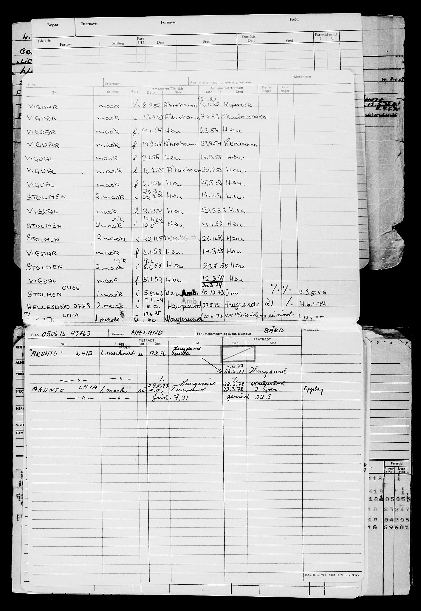 Direktoratet for sjømenn, AV/RA-S-3545/G/Gb/L0139: Hovedkort, 1916, s. 601