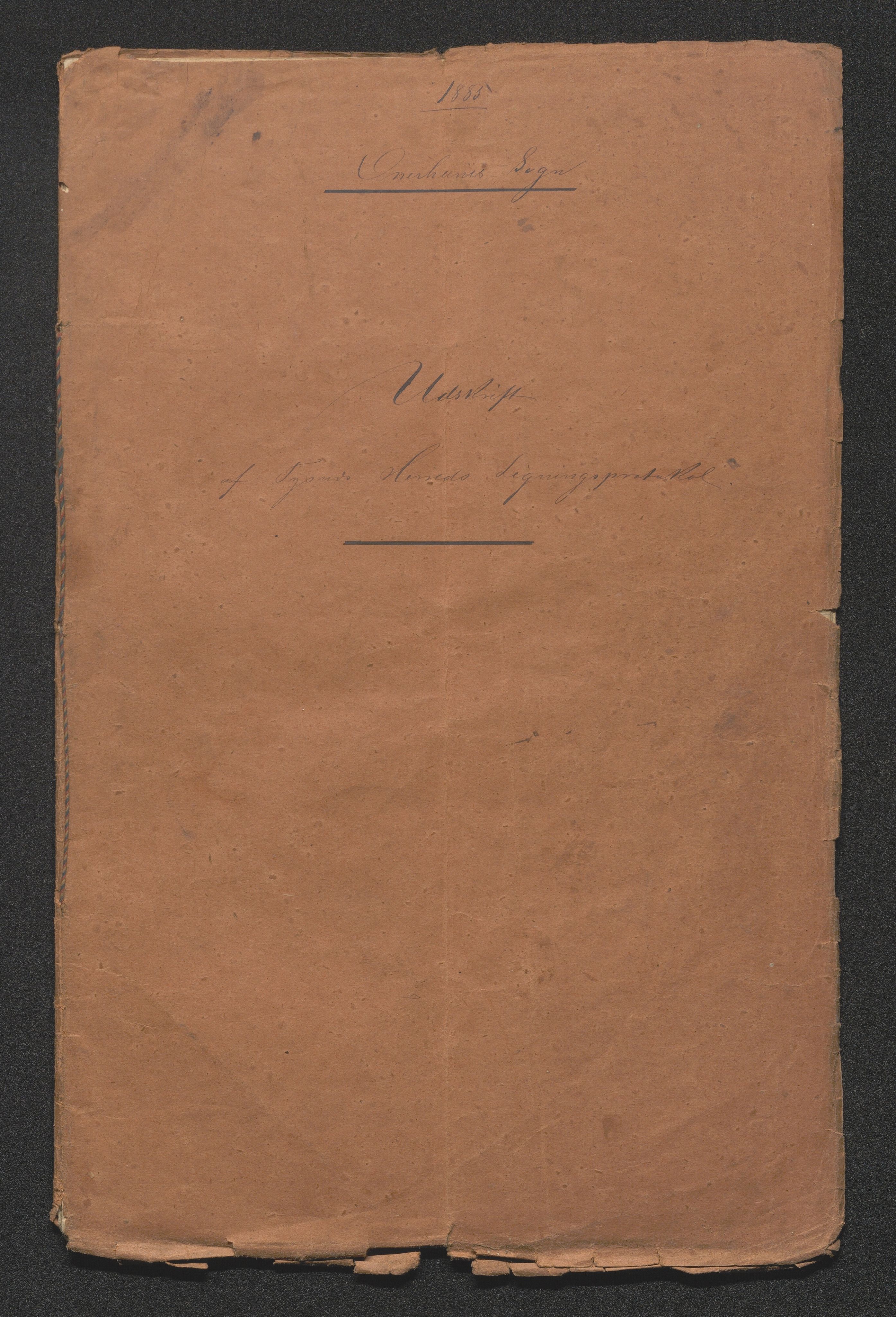 Tysnes kommune. Likningsnemnda. Onarheim sokn, IKAH/1223-142.1/F/Fa/L0002/0001: Likningsprotokoll, utskriftar / Likningsprotokoll, utskrifter K, 1885