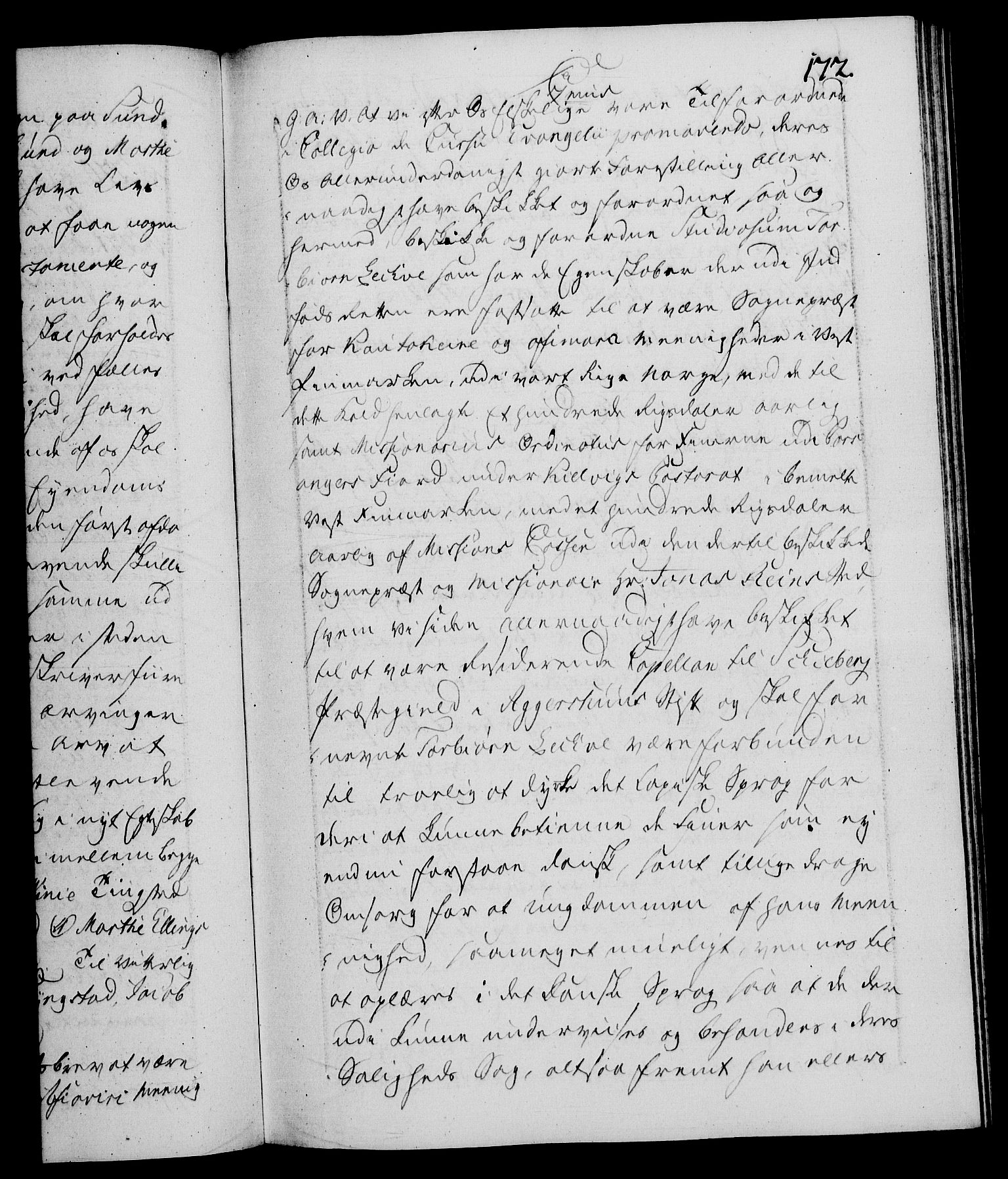Danske Kanselli 1572-1799, AV/RA-EA-3023/F/Fc/Fca/Fcaa/L0054: Norske registre, 1792-1793, s. 172a
