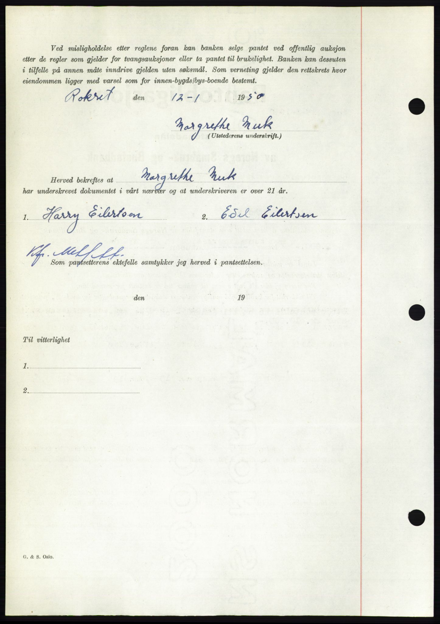 Nordmøre sorenskriveri, AV/SAT-A-4132/1/2/2Ca: Pantebok nr. B103, 1949-1950, Dagboknr: 142/1950