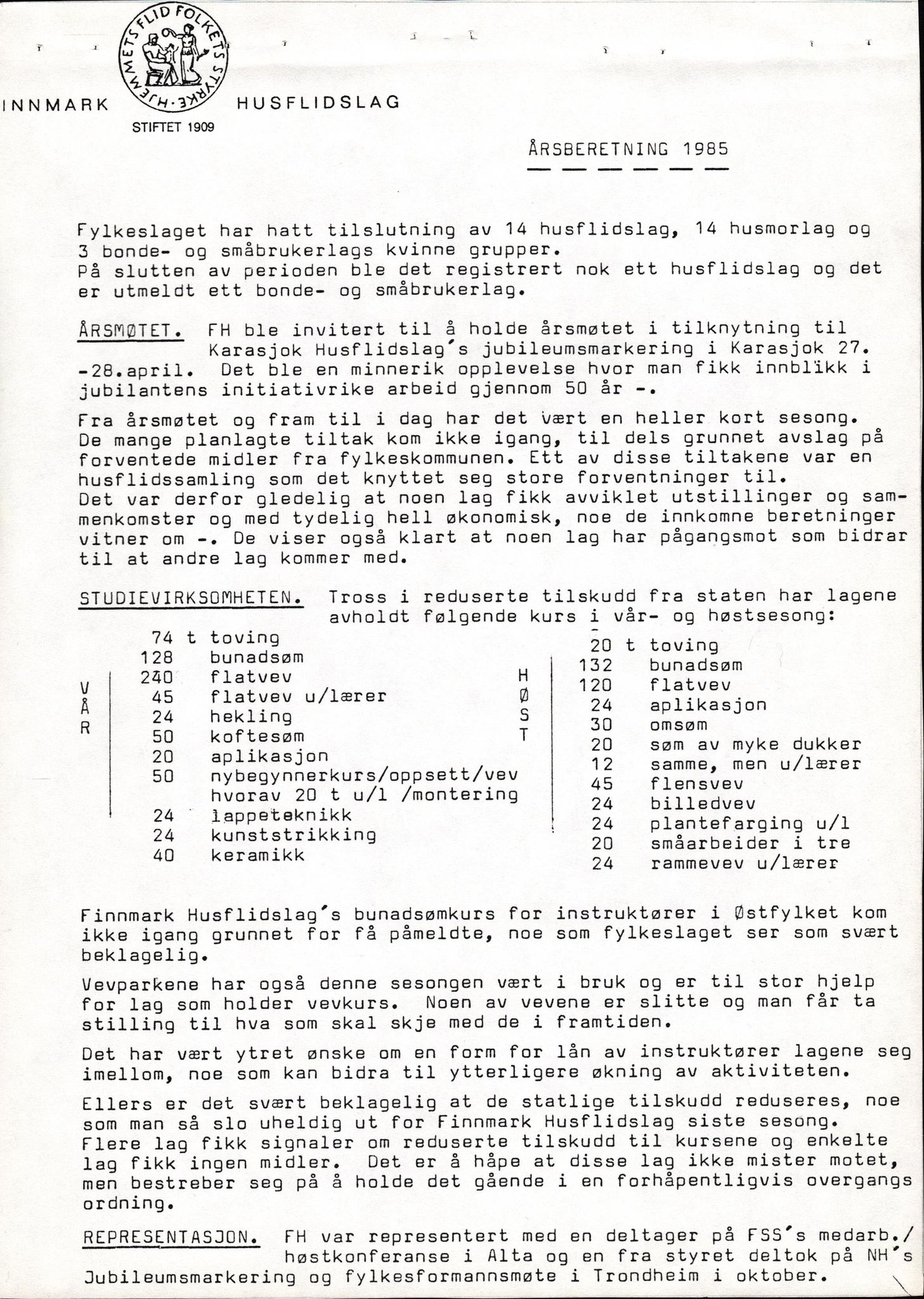 Finnmark Husflidslag, FMFB/A-1134/A/L0003: Møtebok, 1983-1994, s. 101