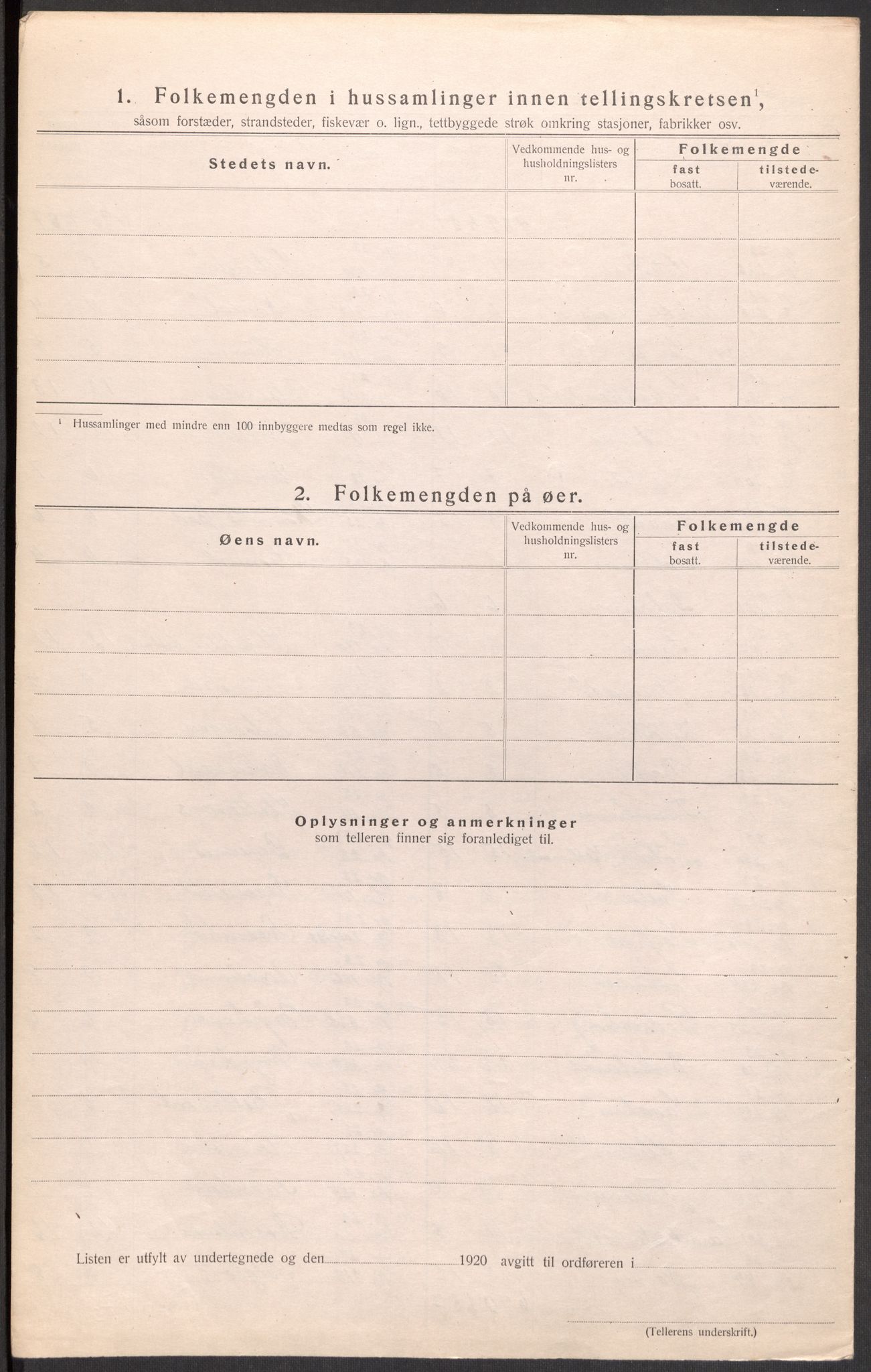 SAST, Folketelling 1920 for 1126 Hetland herred, 1920, s. 104