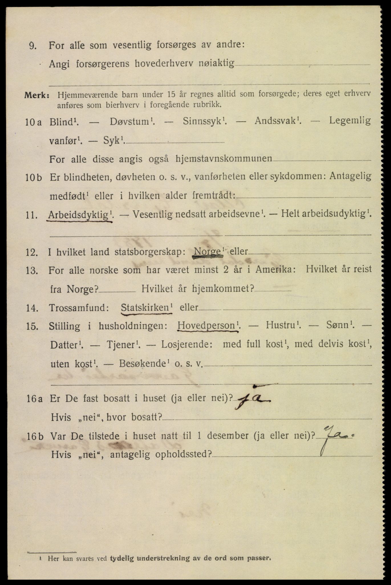 SAK, Folketelling 1920 for 1004 Flekkefjord kjøpstad, 1920, s. 2081