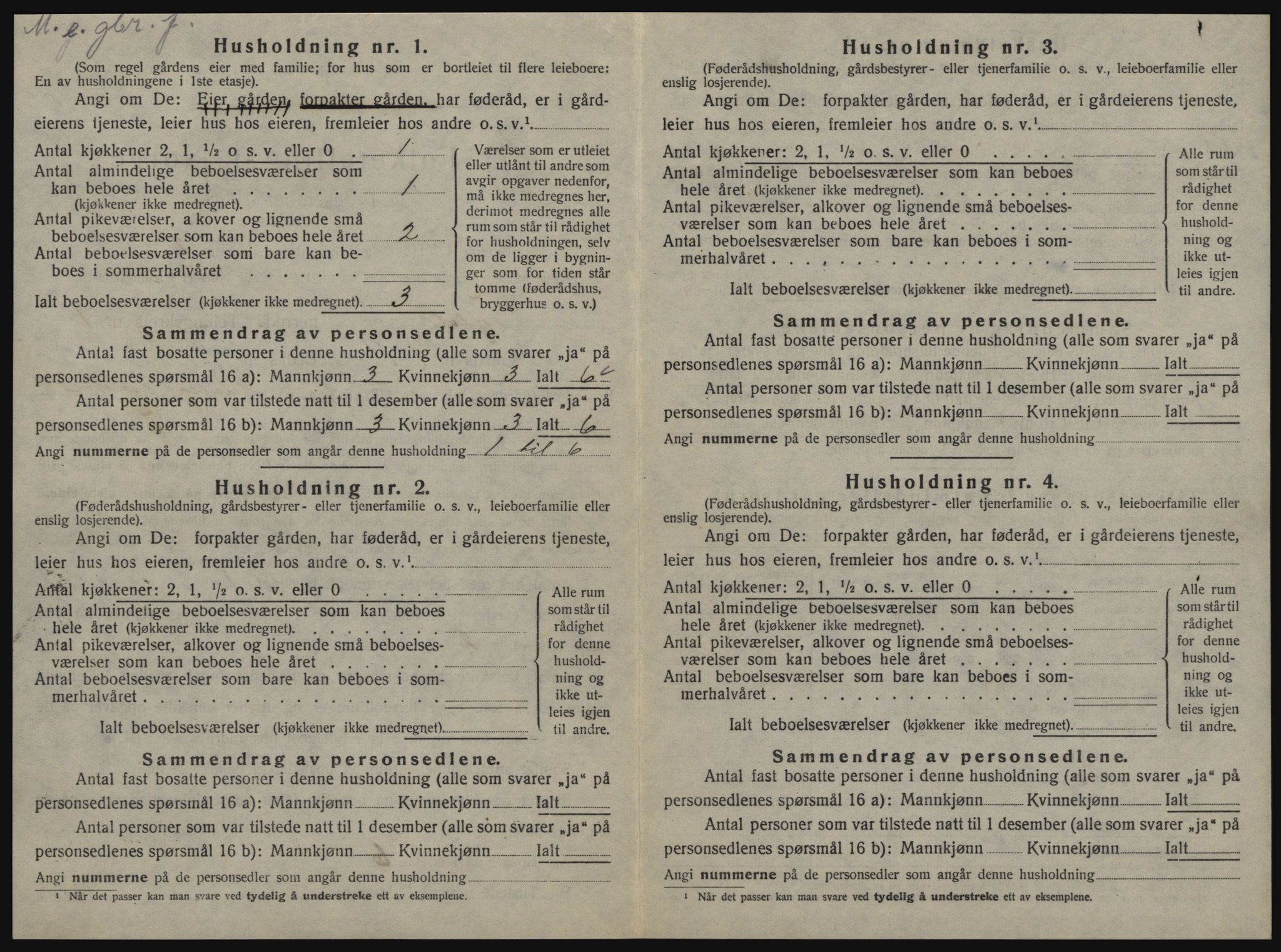 SAT, Folketelling 1920 for 1665 Tydal herred, 1920, s. 28