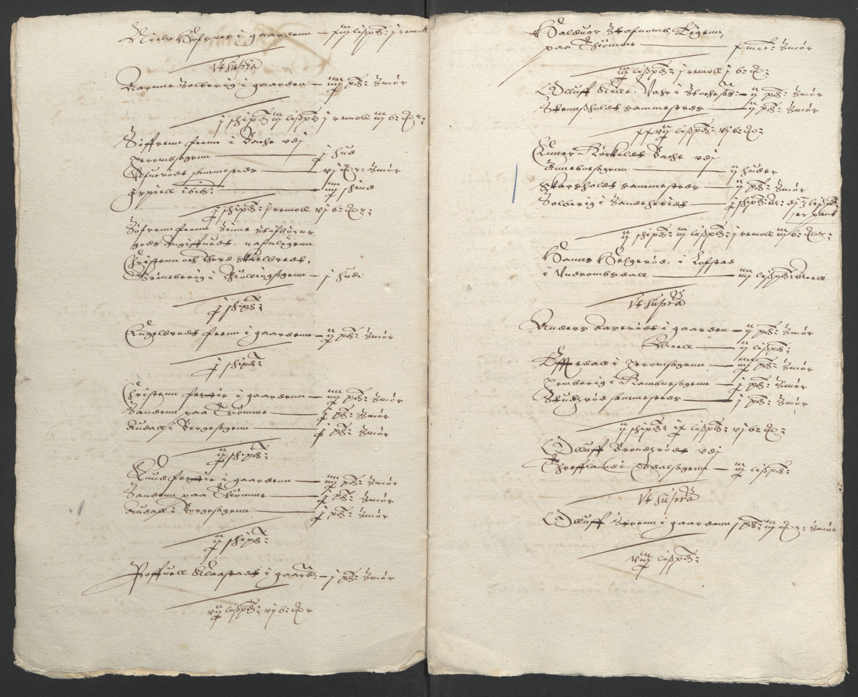 Stattholderembetet 1572-1771, AV/RA-EA-2870/Ek/L0009/0001: Jordebøker til utlikning av rosstjeneste 1624-1626: / Odelsjordebøker for noen vikværske len, 1624-1626, s. 178