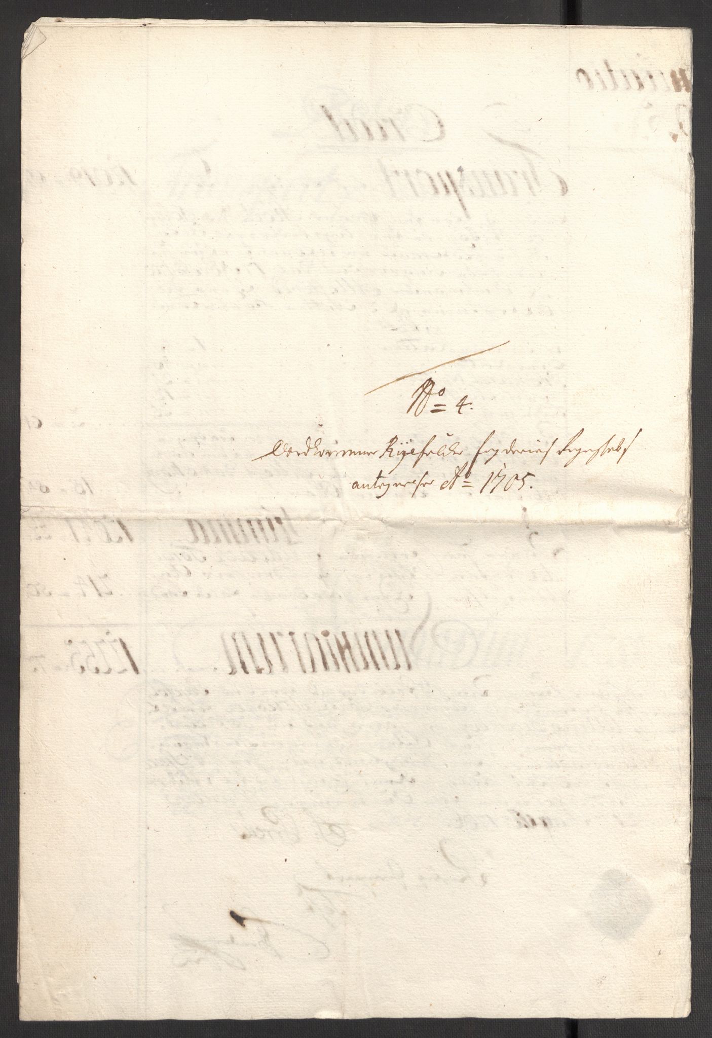 Rentekammeret inntil 1814, Reviderte regnskaper, Fogderegnskap, AV/RA-EA-4092/R47/L2860: Fogderegnskap Ryfylke, 1703-1705, s. 548