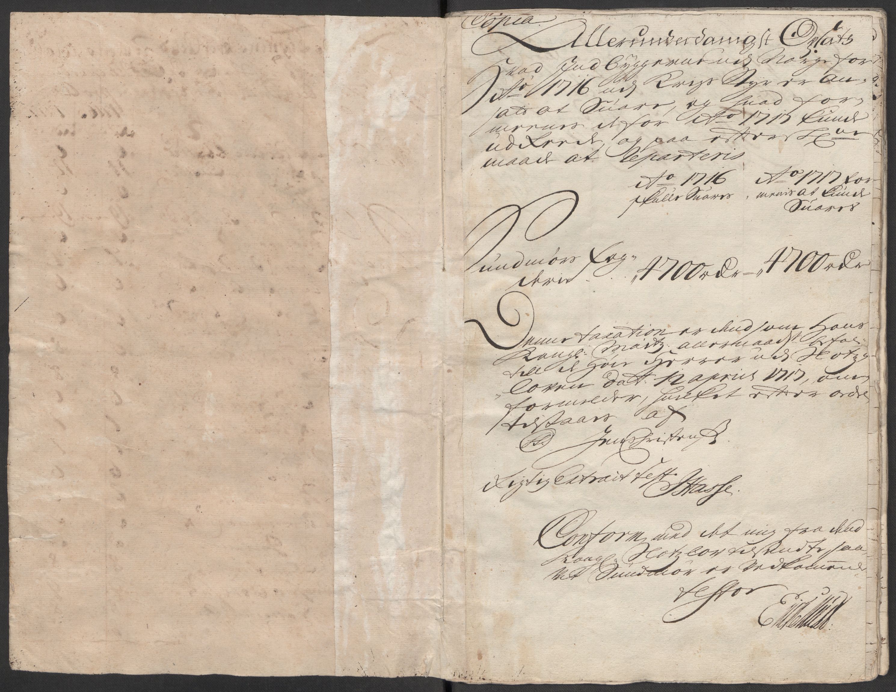 Rentekammeret inntil 1814, Reviderte regnskaper, Fogderegnskap, AV/RA-EA-4092/R54/L3569: Fogderegnskap Sunnmøre, 1717, s. 76