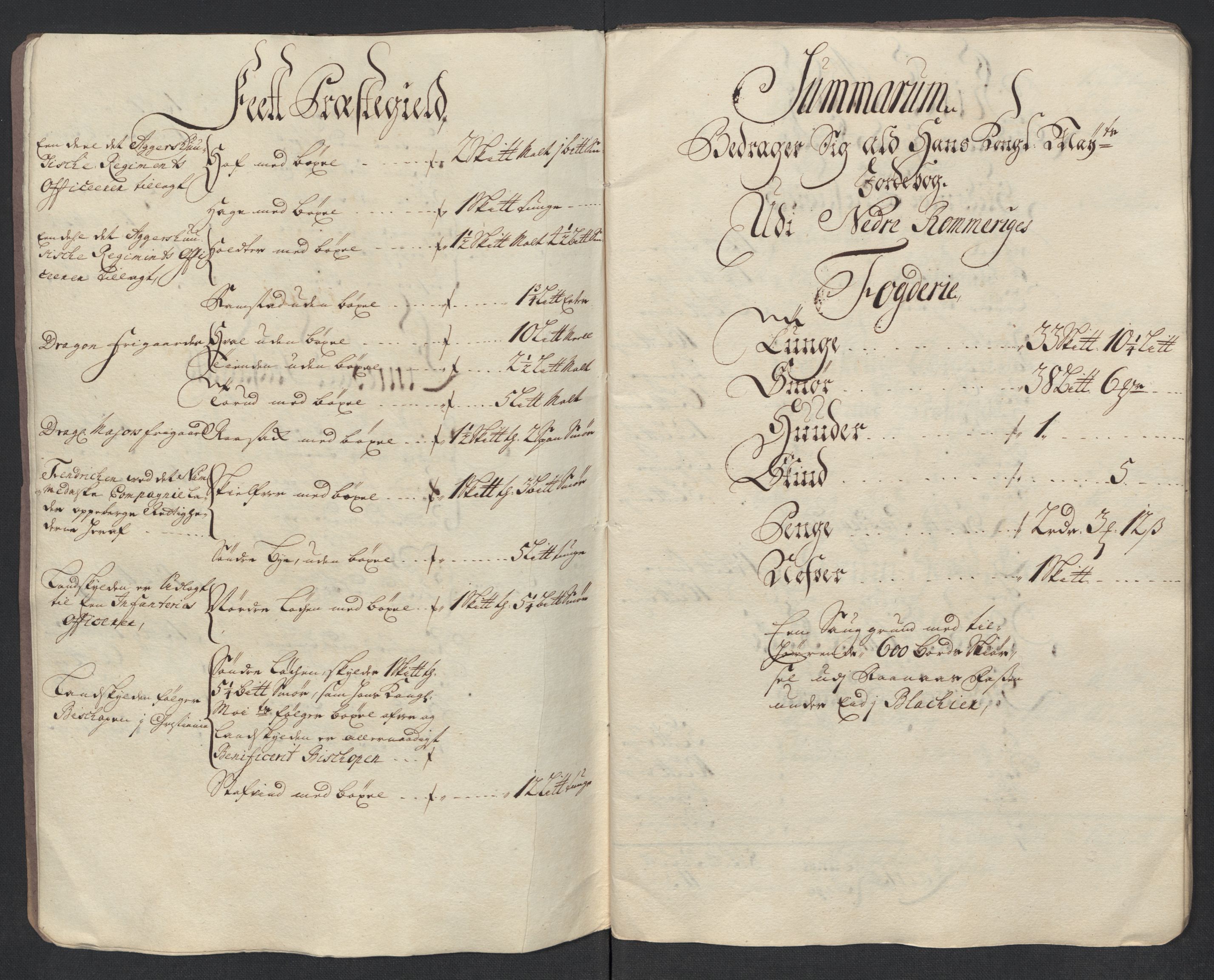 Rentekammeret inntil 1814, Reviderte regnskaper, Fogderegnskap, AV/RA-EA-4092/R11/L0594: Fogderegnskap Nedre Romerike, 1712, s. 281