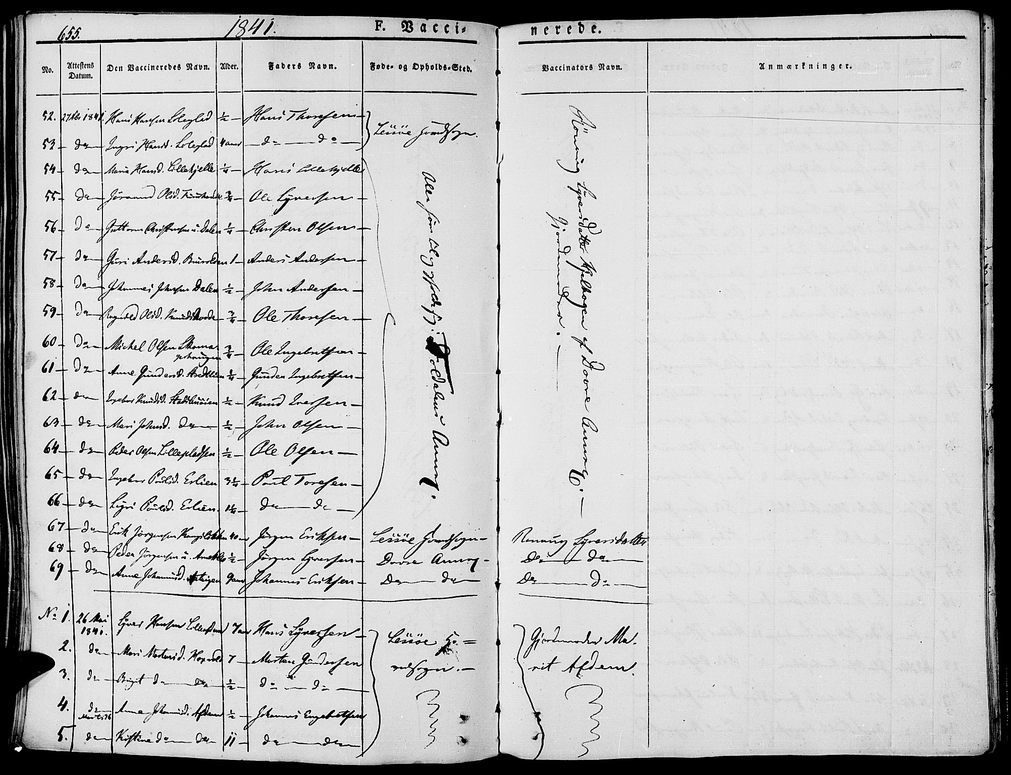 Lesja prestekontor, AV/SAH-PREST-068/H/Ha/Haa/L0005: Ministerialbok nr. 5, 1830-1842, s. 655