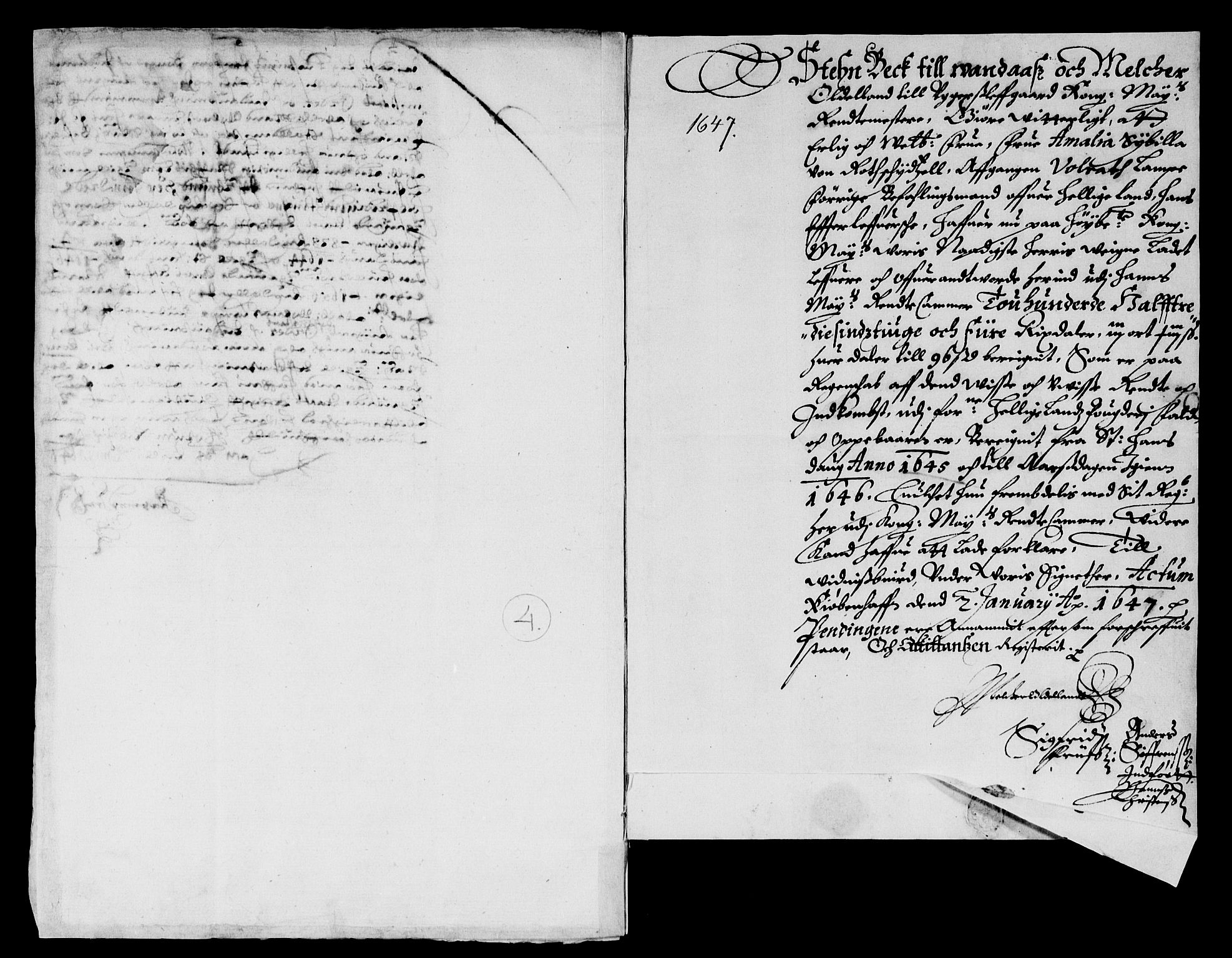 Rentekammeret inntil 1814, Reviderte regnskaper, Lensregnskaper, AV/RA-EA-5023/R/Rb/Rbz/L0033: Nordlandenes len, 1638-1647