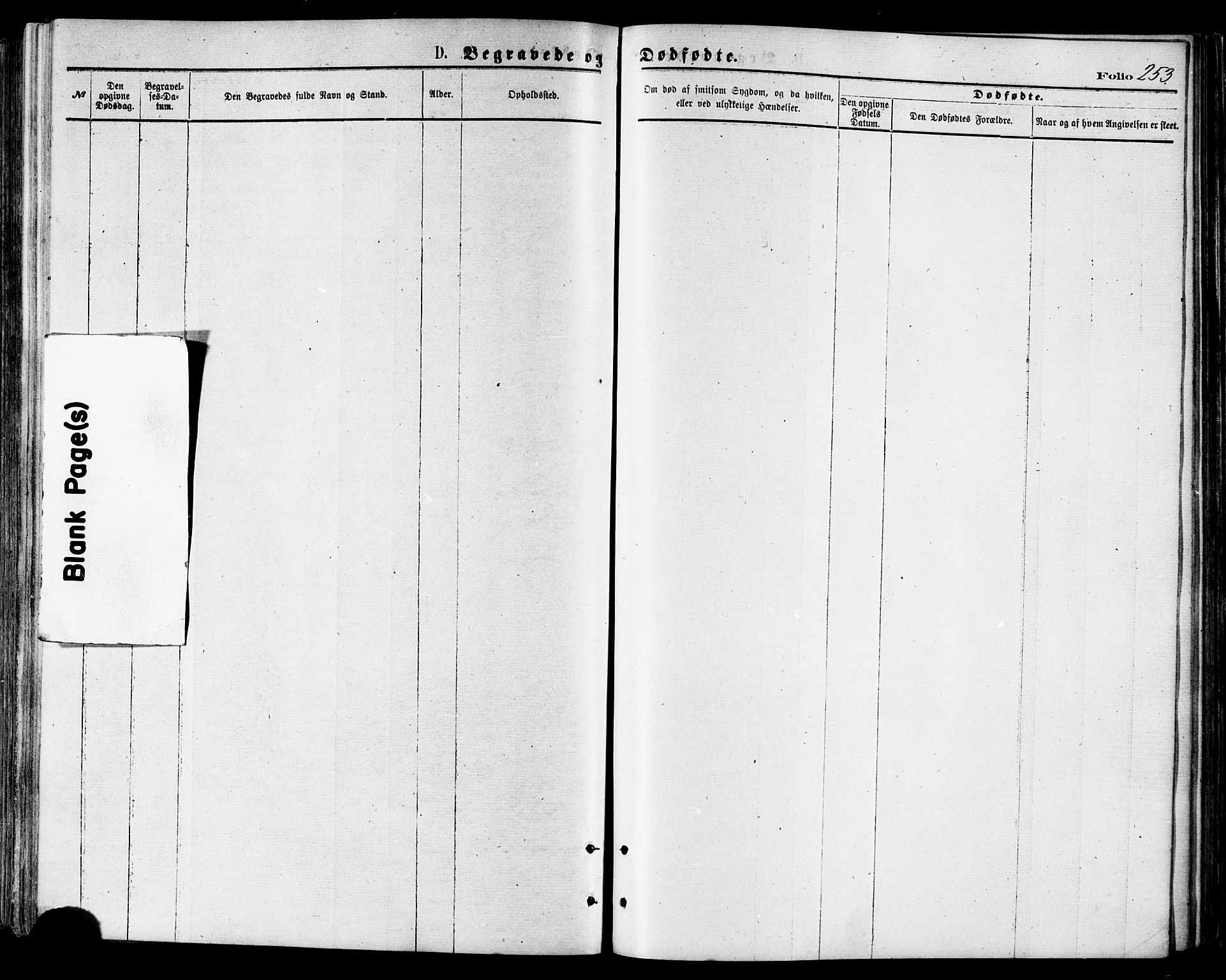 Ministerialprotokoller, klokkerbøker og fødselsregistre - Nordland, SAT/A-1459/846/L0645: Ministerialbok nr. 846A03, 1872-1886, s. 253