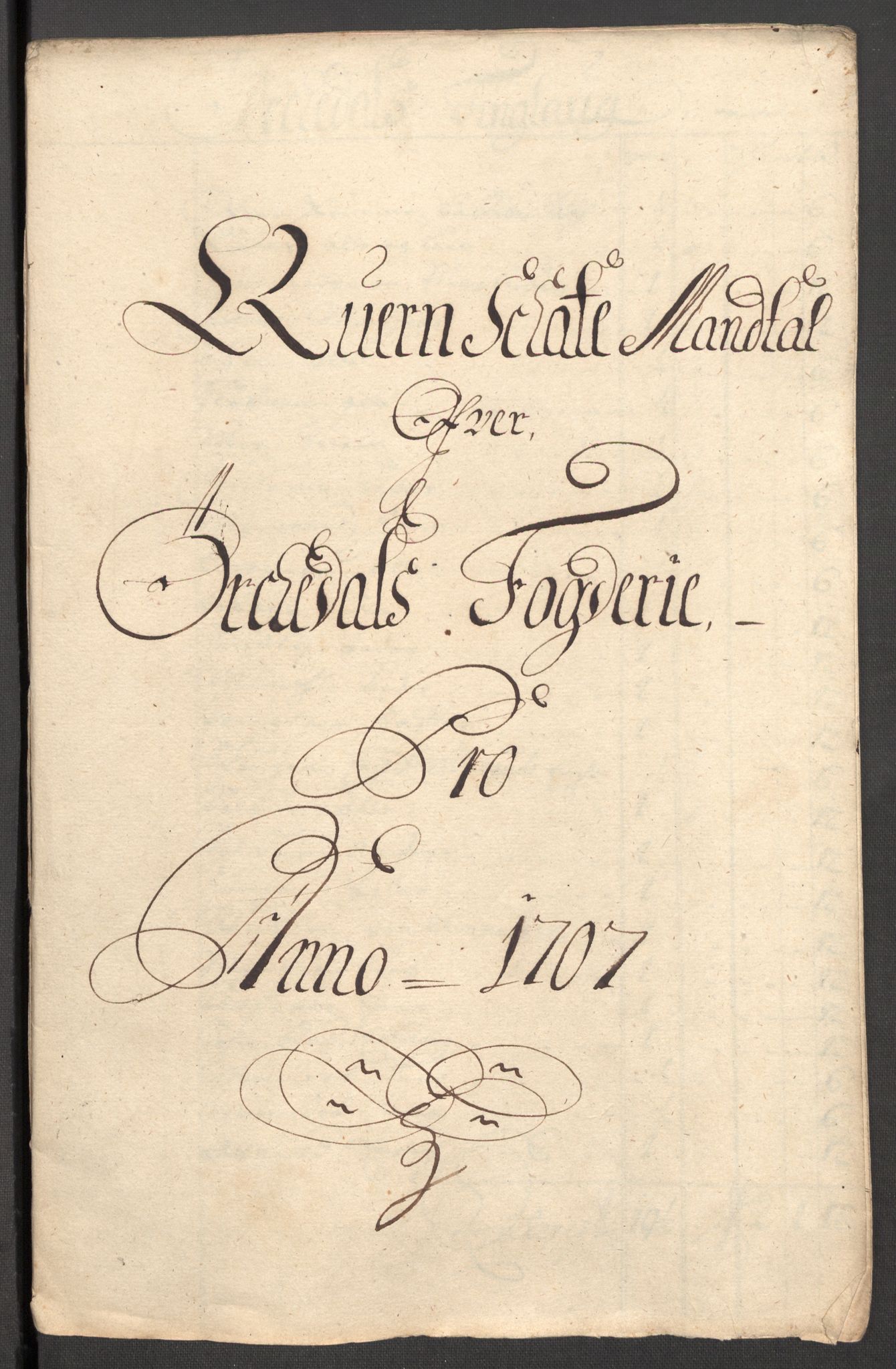 Rentekammeret inntil 1814, Reviderte regnskaper, Fogderegnskap, RA/EA-4092/R60/L3957: Fogderegnskap Orkdal og Gauldal, 1707, s. 228