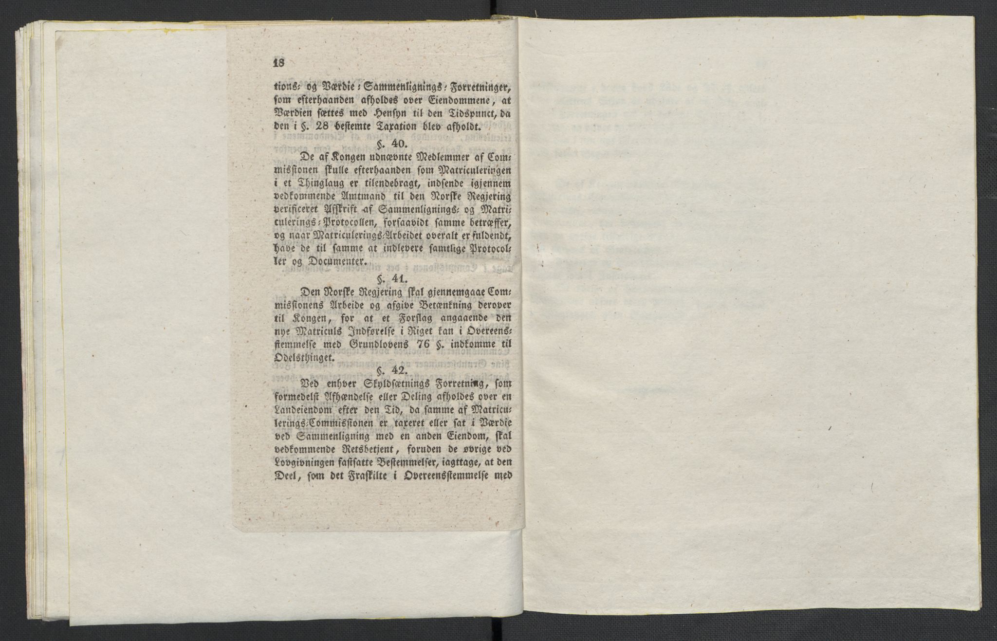 Christie, Wilhelm Frimann Koren, RA/PA-0014/F/L0006: Christies dokumenter fra Stortinget, 1817-1818, s. 436
