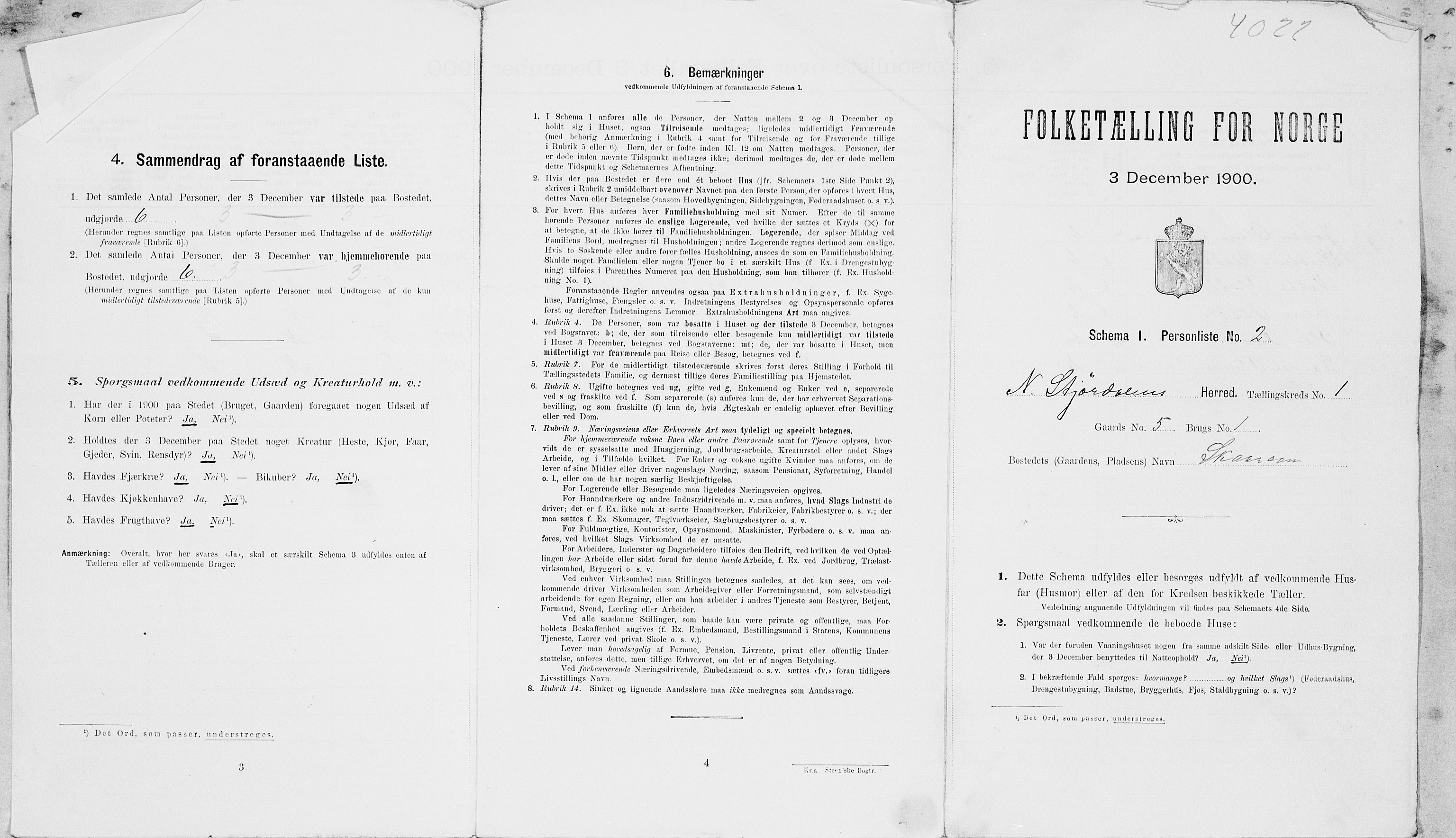 SAT, Folketelling 1900 for 1714 Nedre Stjørdal herred, 1900, s. 165