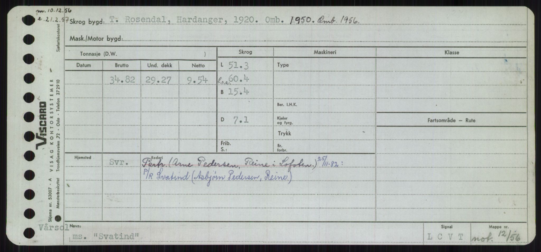 Sjøfartsdirektoratet med forløpere, Skipsmålingen, RA/S-1627/H/Ha/L0005/0002: Fartøy, S-Sven / Fartøy, Skjo-Sven, s. 839