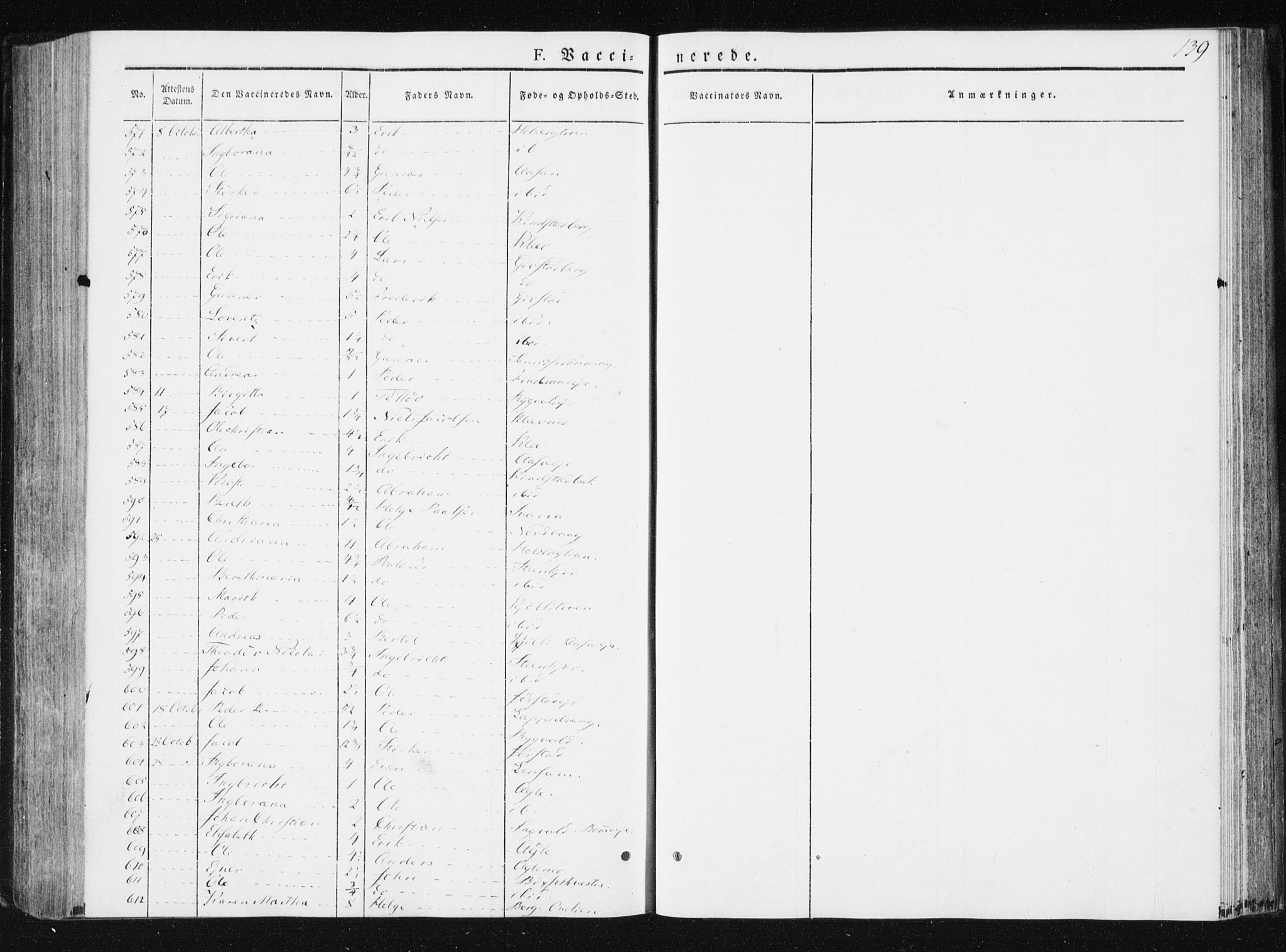Ministerialprotokoller, klokkerbøker og fødselsregistre - Nord-Trøndelag, SAT/A-1458/749/L0470: Ministerialbok nr. 749A04, 1834-1853, s. 139