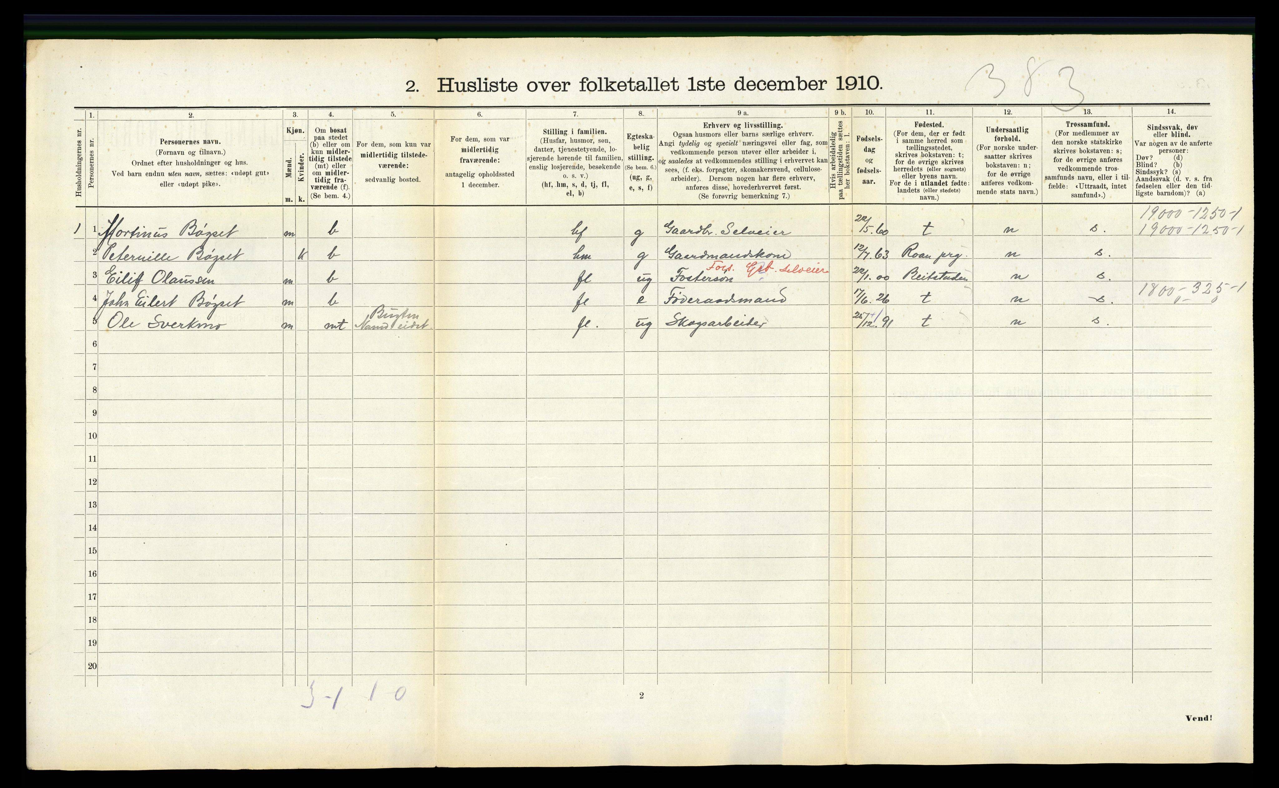 RA, Folketelling 1910 for 1725 Namdalseid herred, 1910, s. 179