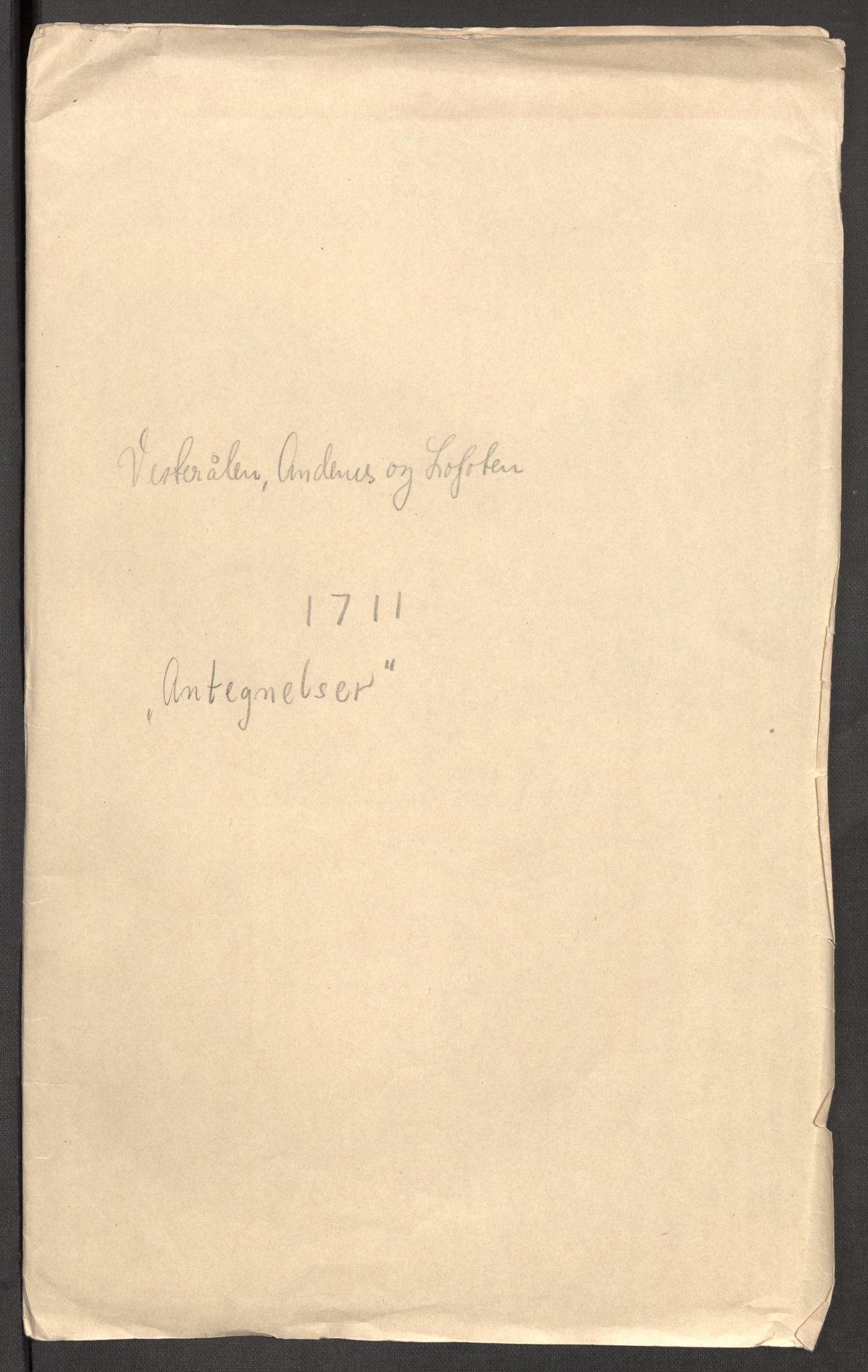 Rentekammeret inntil 1814, Reviderte regnskaper, Fogderegnskap, RA/EA-4092/R67/L4679: Fogderegnskap Vesterålen, Andenes og Lofoten, 1711-1713, s. 3