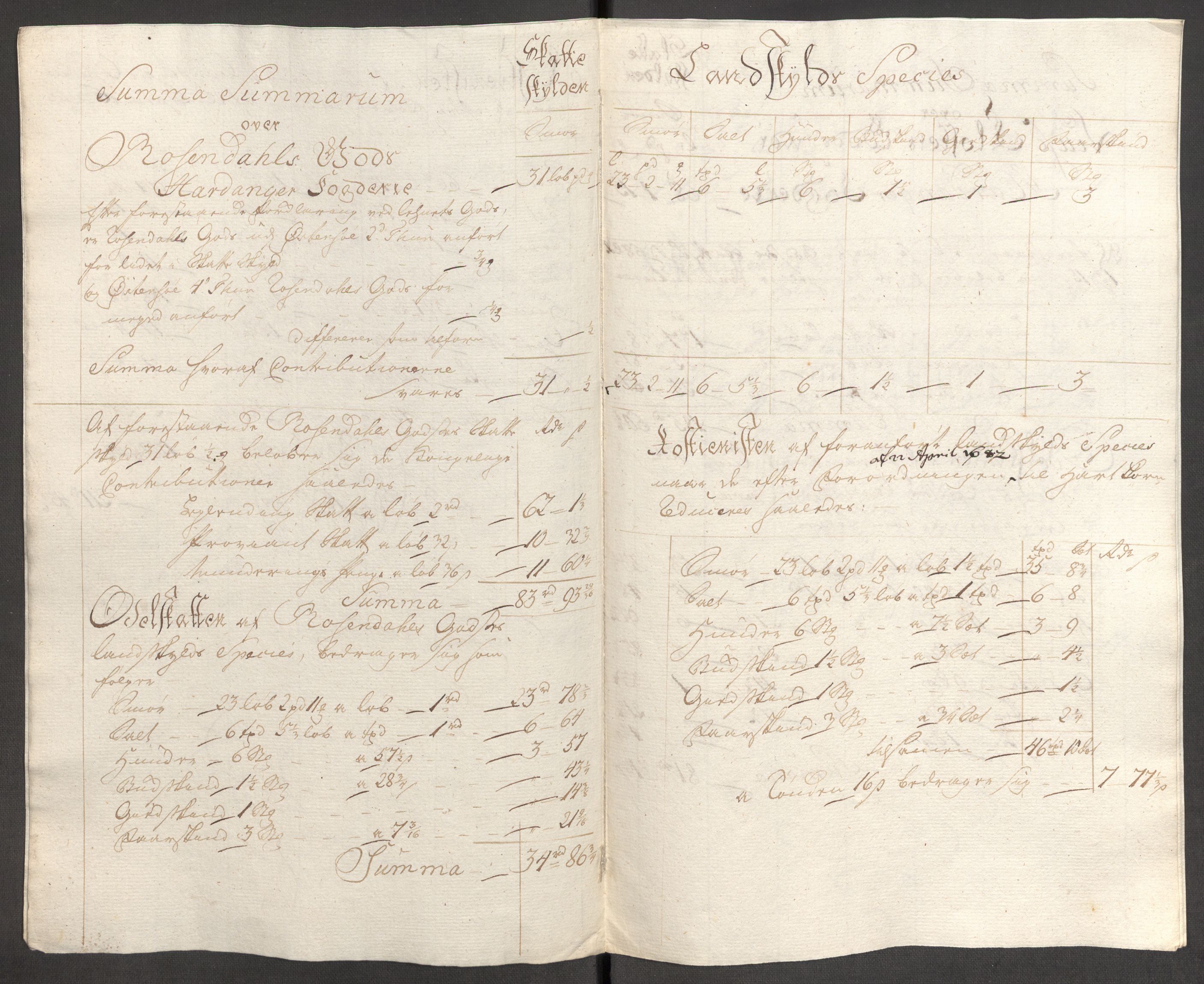 Rentekammeret inntil 1814, Reviderte regnskaper, Fogderegnskap, AV/RA-EA-4092/R48/L3097: Fogderegnskap Sunnhordland og Hardanger, 1781, s. 217