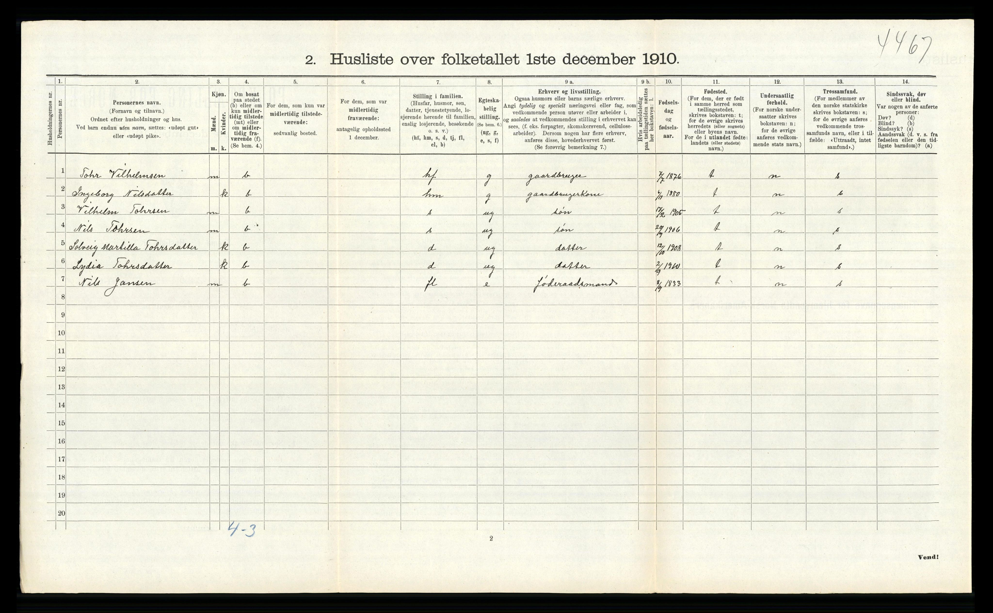 RA, Folketelling 1910 for 1257 Alversund herred, 1910, s. 427