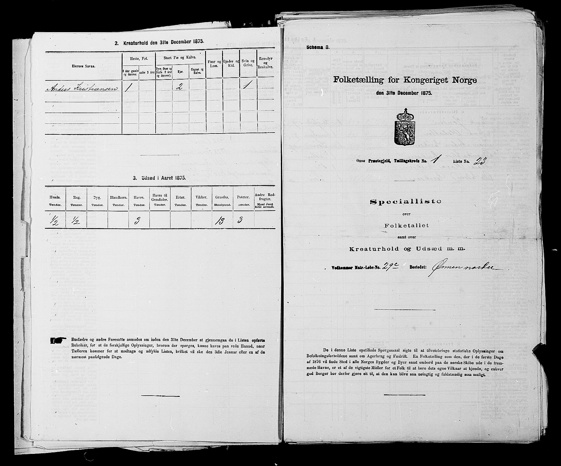 RA, Folketelling 1875 for 0134P Onsøy prestegjeld, 1875, s. 48