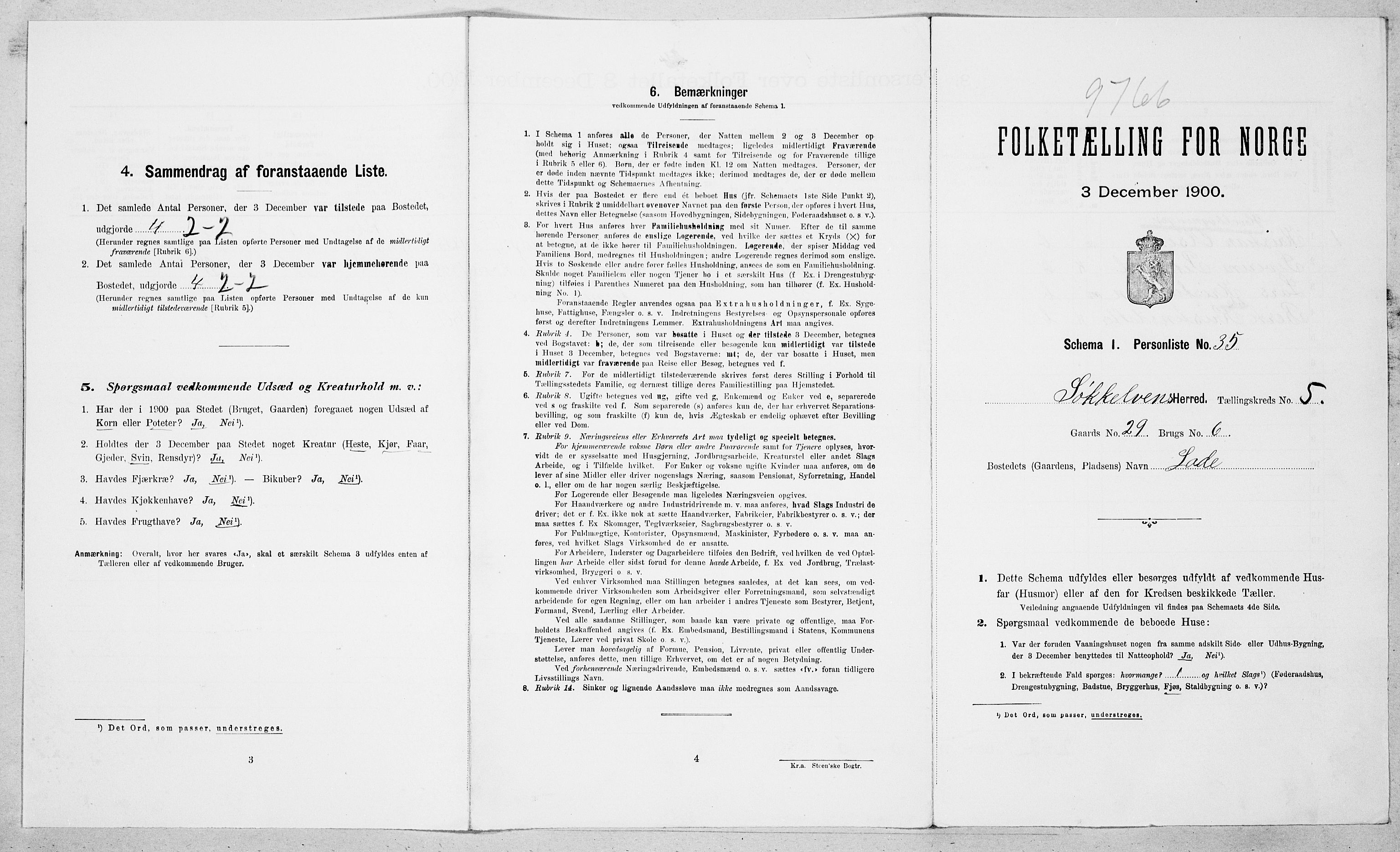 SAT, Folketelling 1900 for 1528 Sykkylven herred, 1900, s. 599