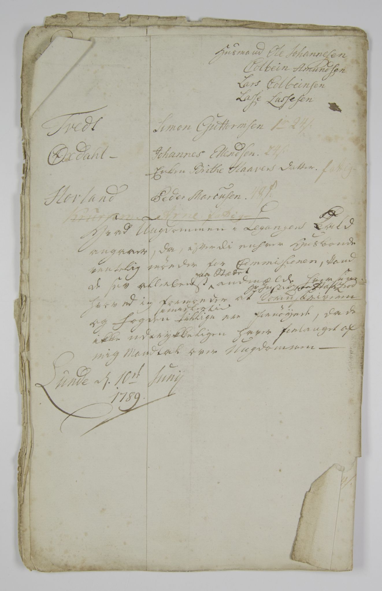 SAB, Folketelling 1789 for Leikanger prestegjeld, 1789