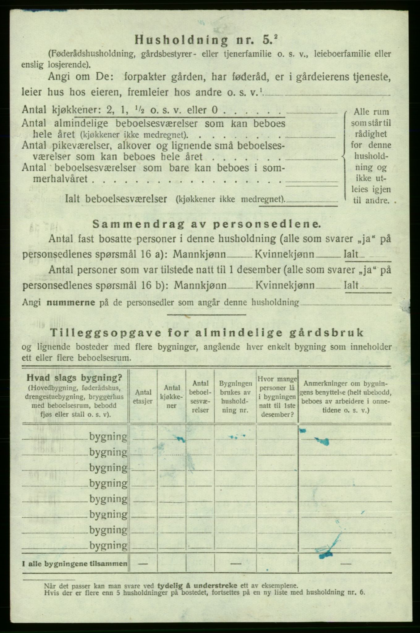 SAB, Folketelling 1920 for 1212 Skånevik herred, 1920, s. 905