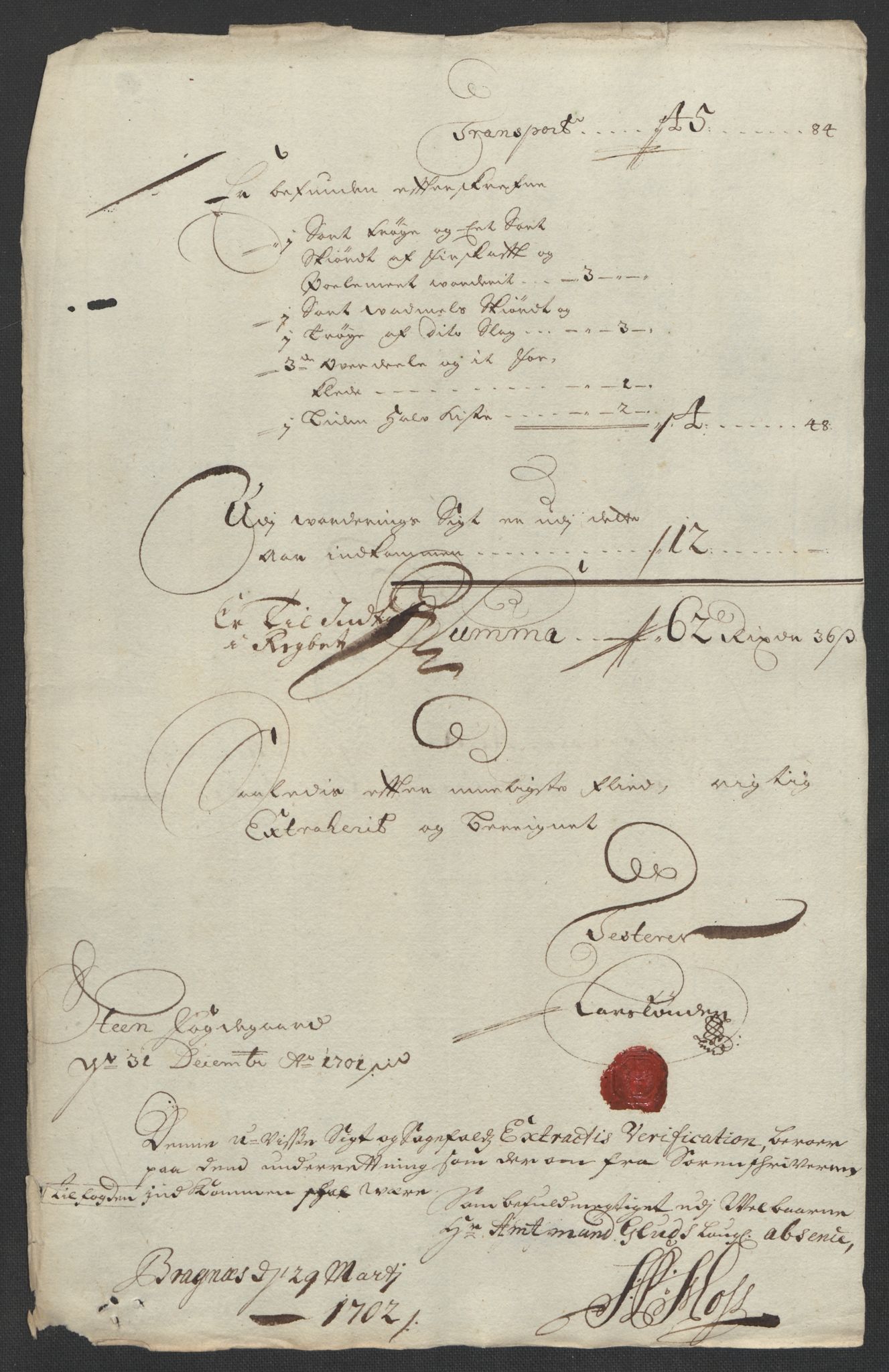 Rentekammeret inntil 1814, Reviderte regnskaper, Fogderegnskap, RA/EA-4092/R22/L1458: Fogderegnskap Ringerike, Hallingdal og Buskerud, 1701, s. 255