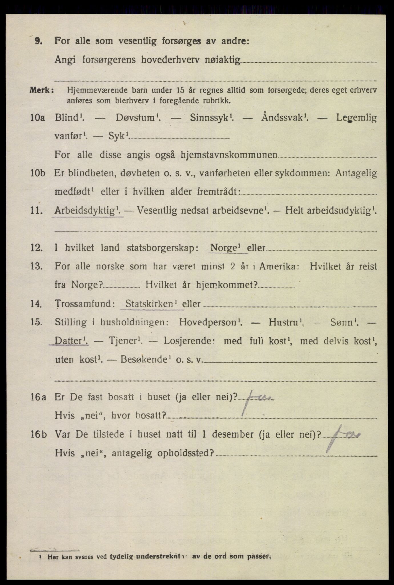 SAK, Folketelling 1920 for 0913 Søndeled herred, 1920, s. 3722